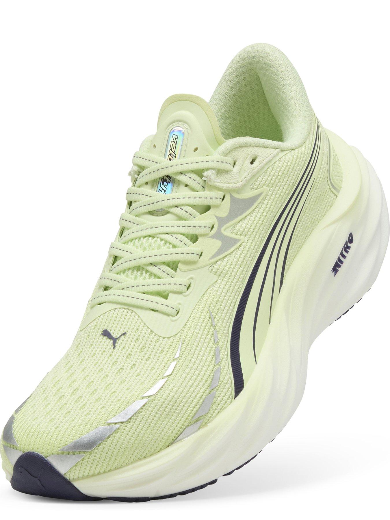 Image 4 of 6 of Puma Womens Running Velocity Nitro 4 Trainers - Yellow