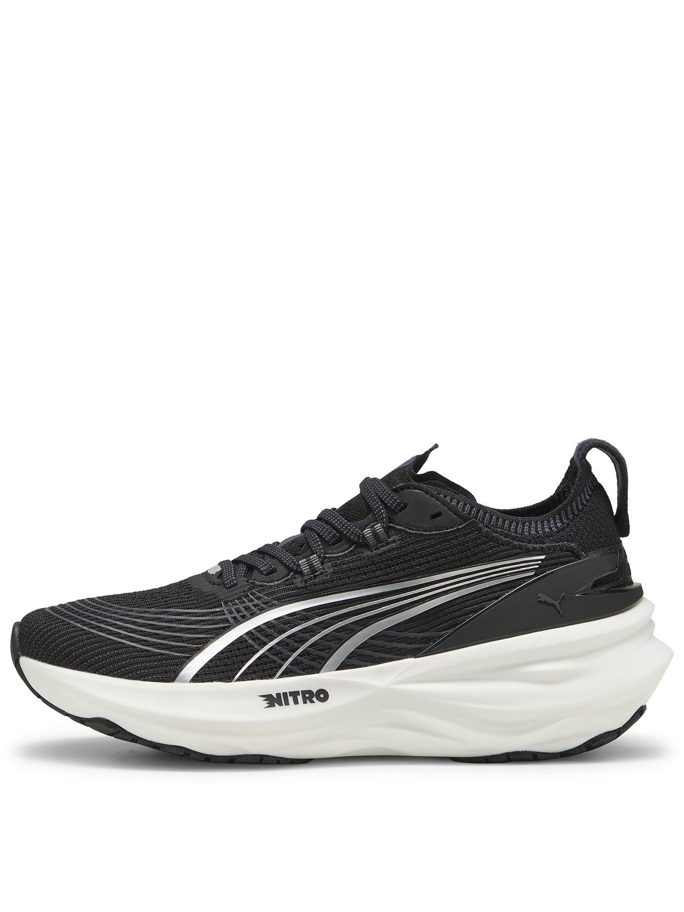 puma-womens-running-foreverrun-nitro-2-trainers-blackfront