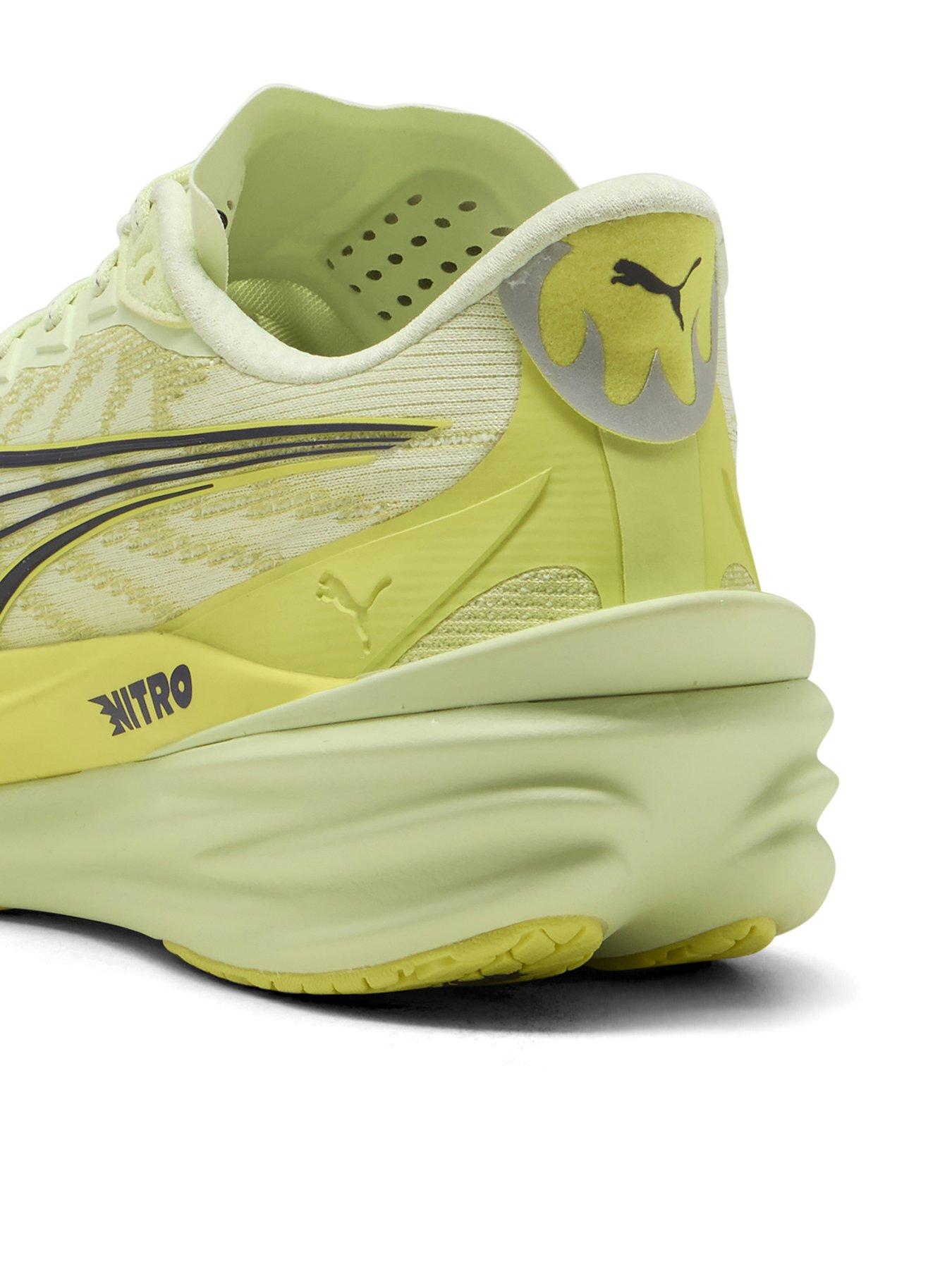 Image 3 of 6 of Puma Mens Running Deviate Nitro 4 Trainers - Yellow