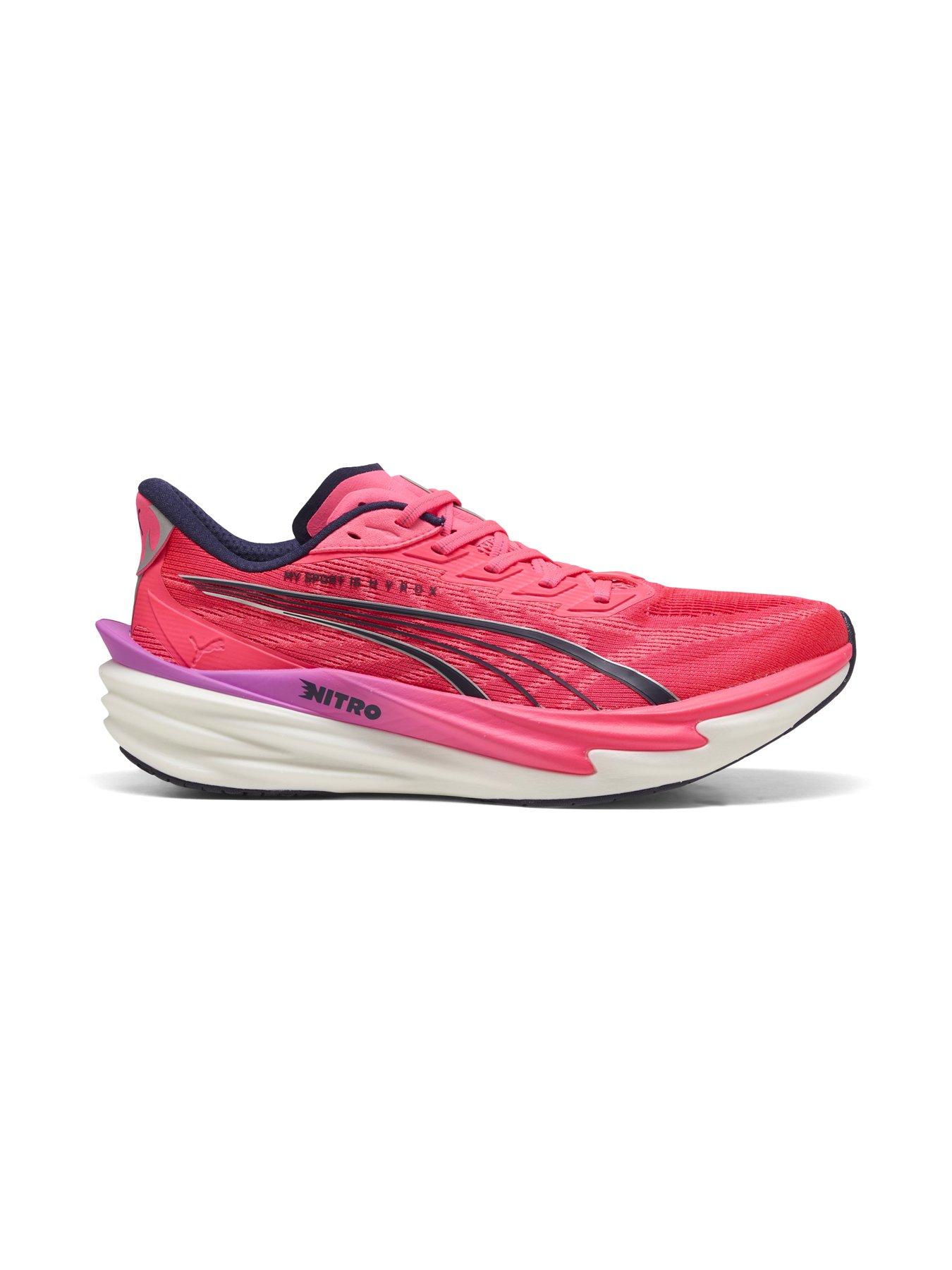 Image 6 of 6 of Puma Mens Running Deviate Nitro 4 X Hyrox Trainers - Pink