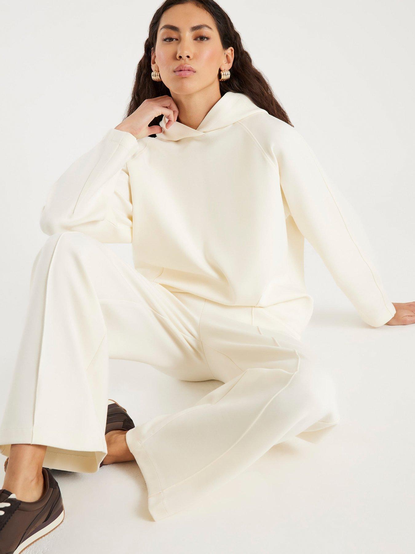 river-island-long-sleeve-premium-neoprene-hoodie-whiteoutfit