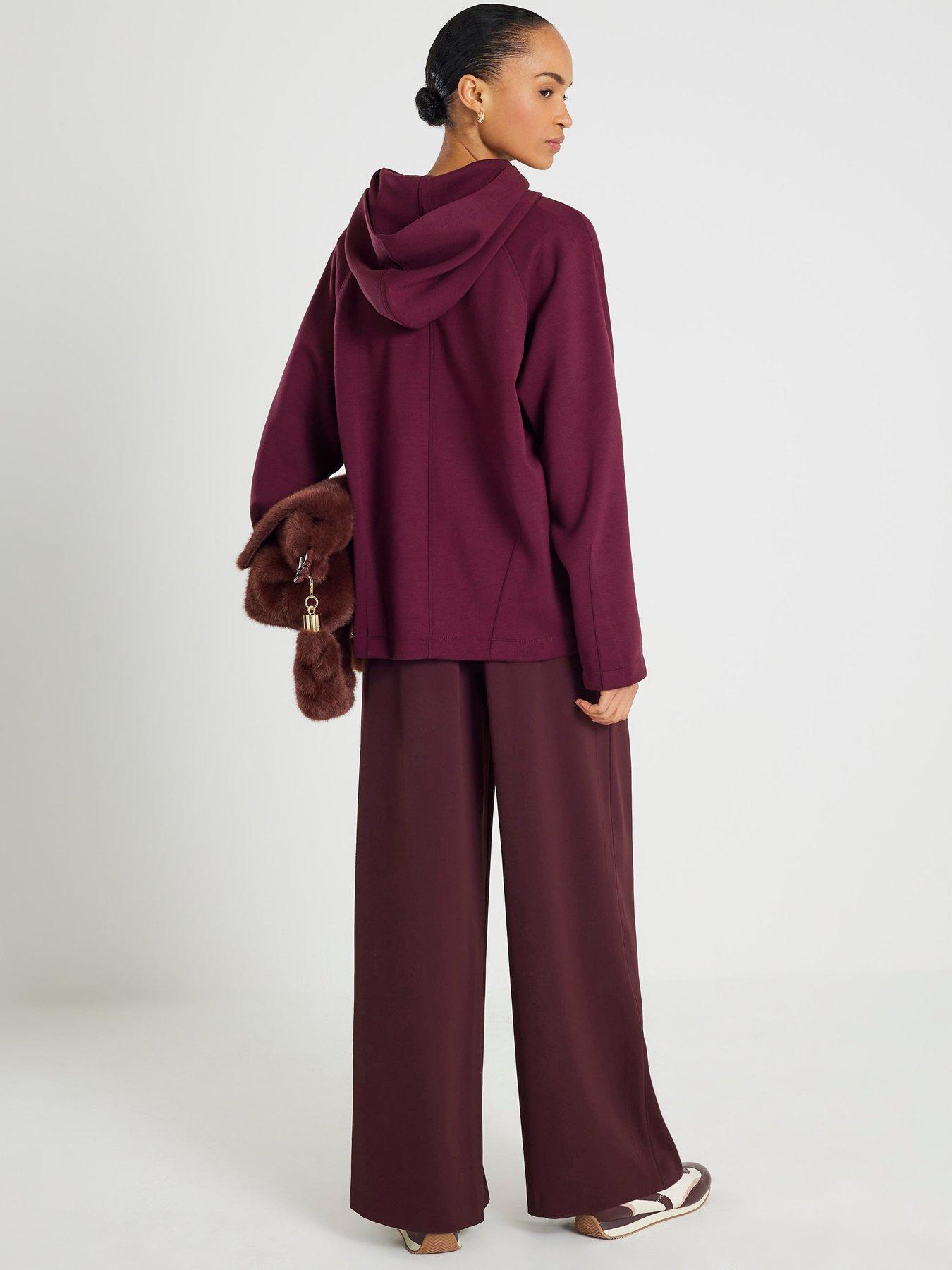 river-island-long-sleeve-premium-hoodie-redstillFront