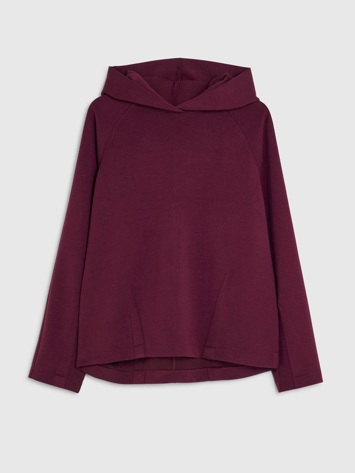 river-island-long-sleeve-premium-hoodie-reddetail