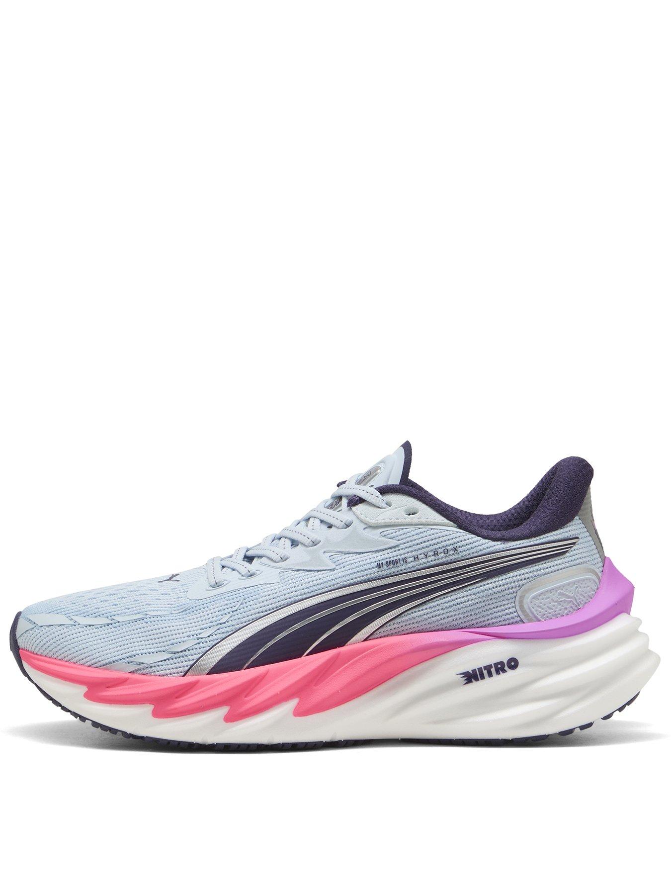 Image 1 of 6 of Puma Womens Running Velocity Nitro 4 X Hyrox Trainers - Purple