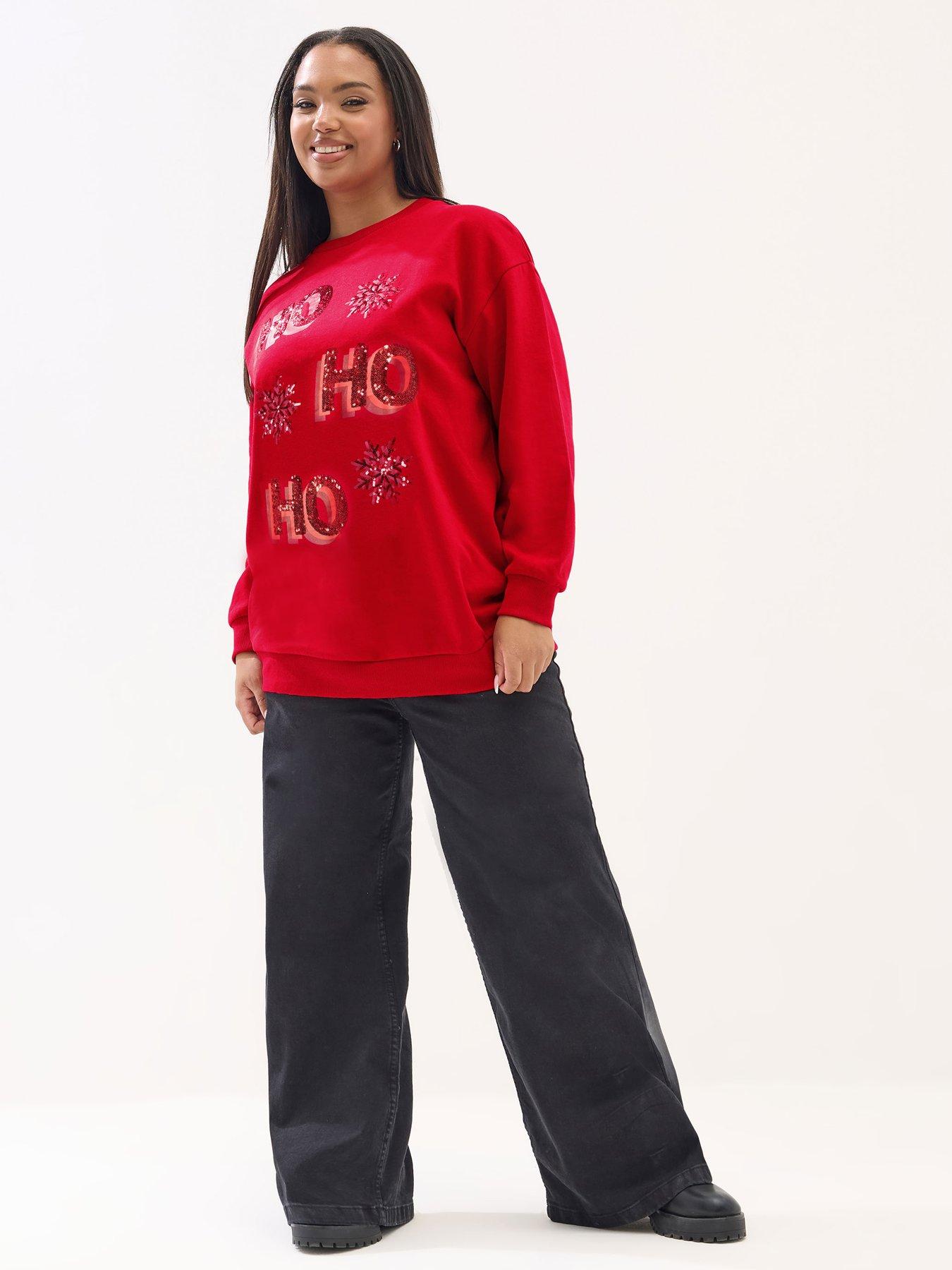 yours-curve-ho-ho-ho-christmas-sweatshirt-redback