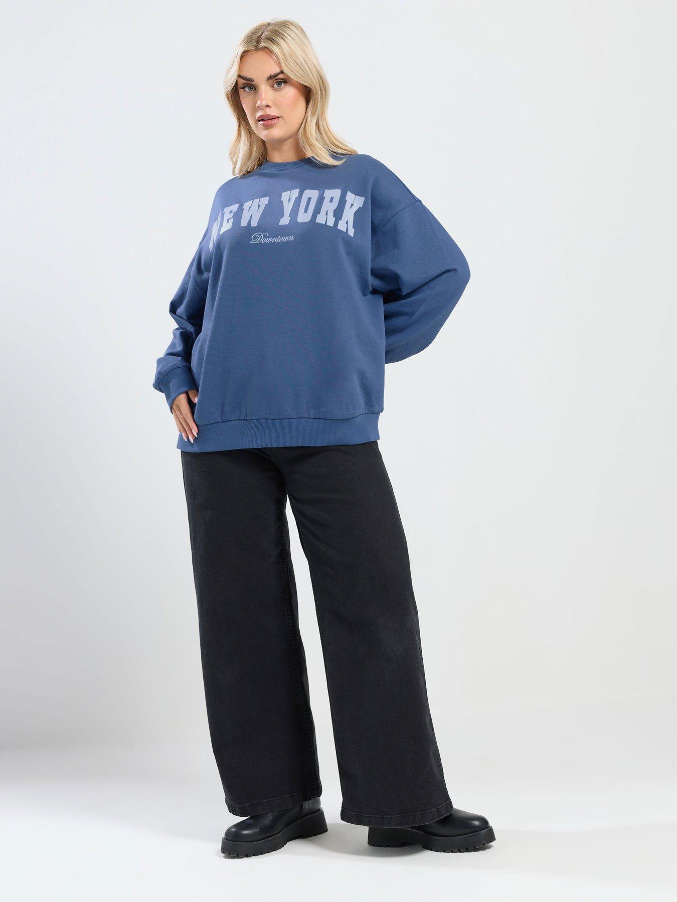 yours-curve-new-york-sweatshirt-blueback