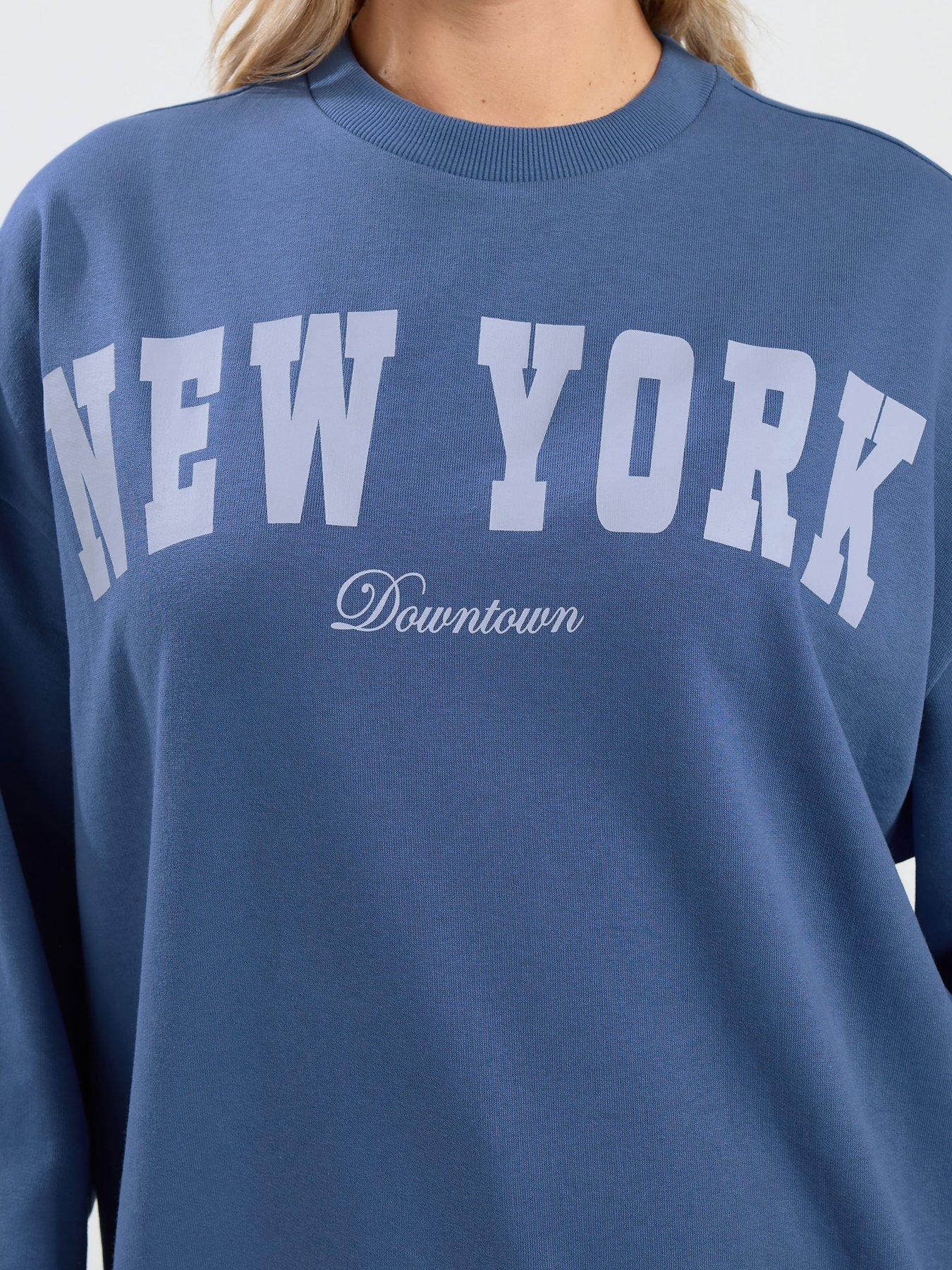 yours-curve-new-york-sweatshirt-blueoutfit