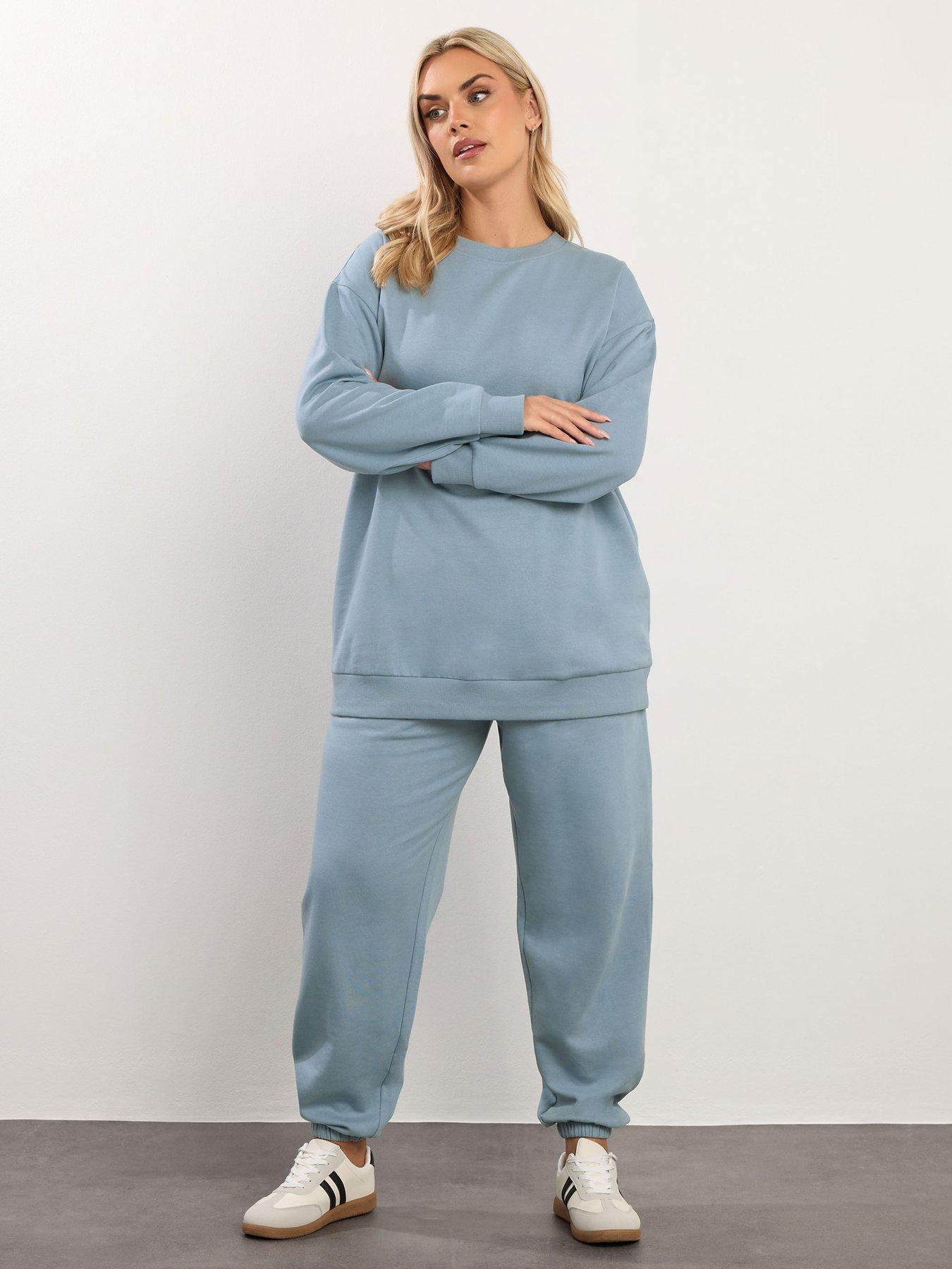 yours-curve-basic-sweatshirt-blueback