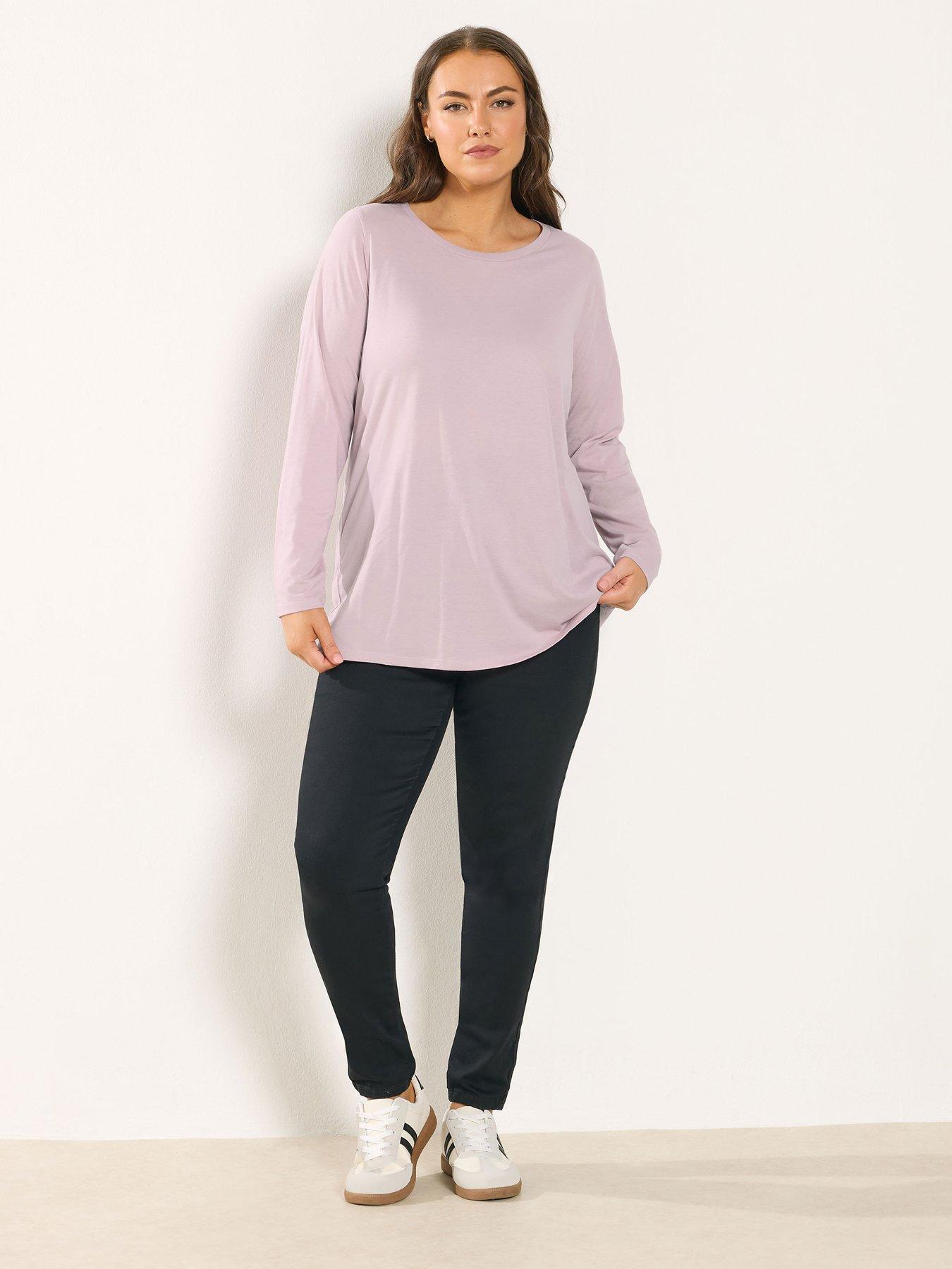 yours-curve-3-pack-long-sleeve-basic-t-shirt-multiback