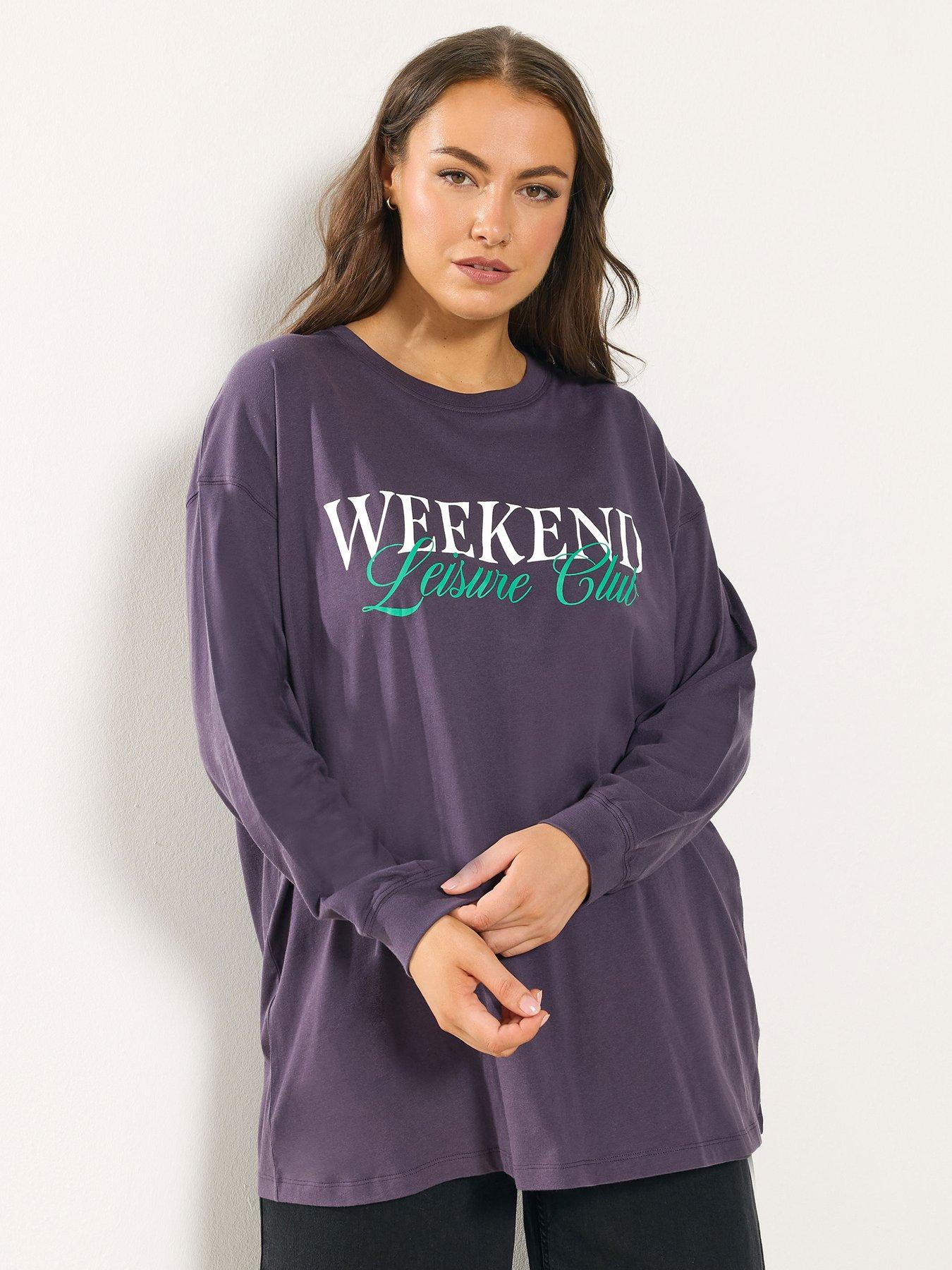 yours-curve-long-sleeve-weekend-t-shirt-purple