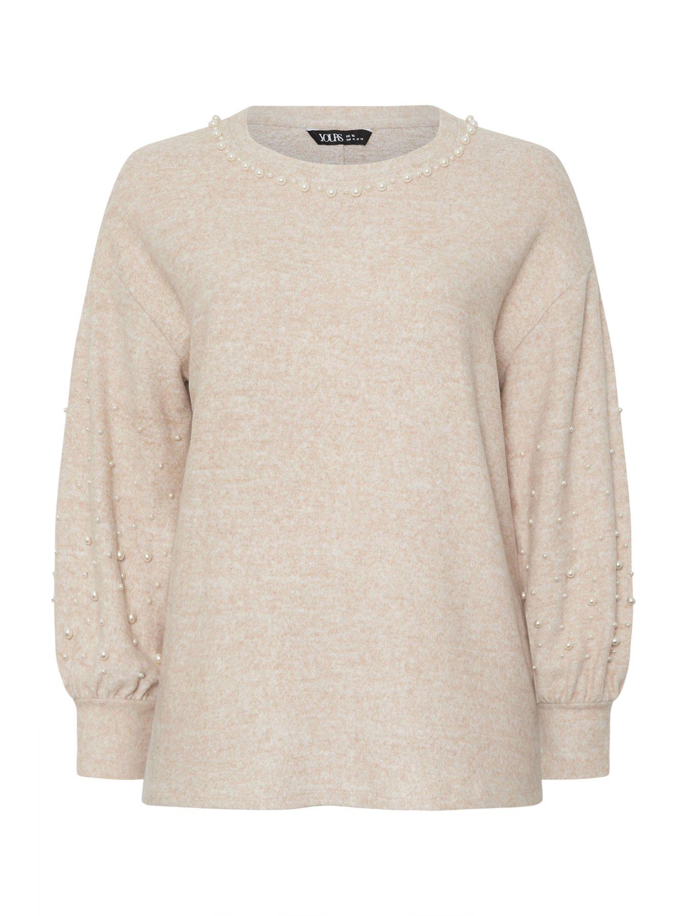yours-curve-pearl-detail-jumper-naturaldetail