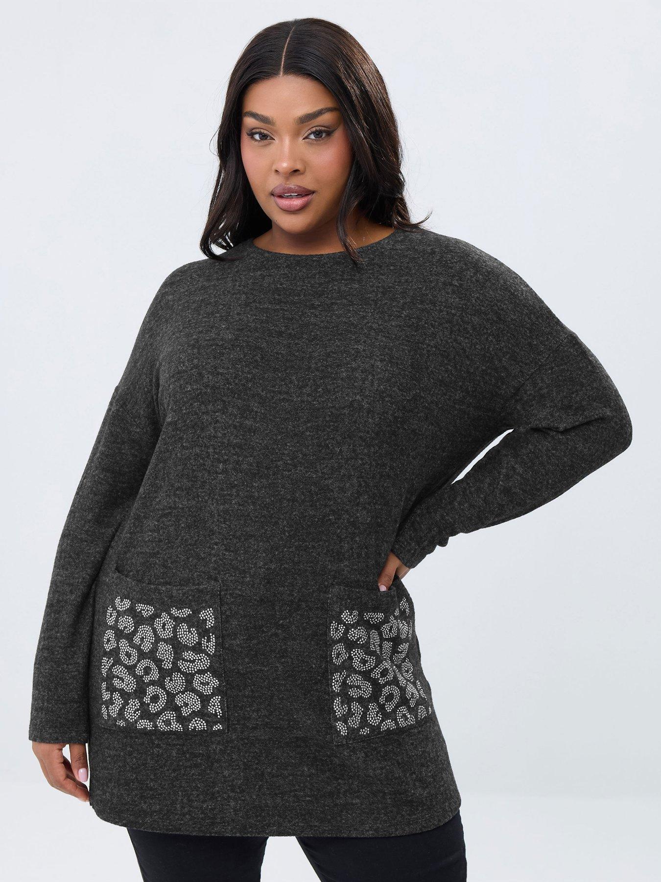 yours-curve-leopard-pocket-jumper