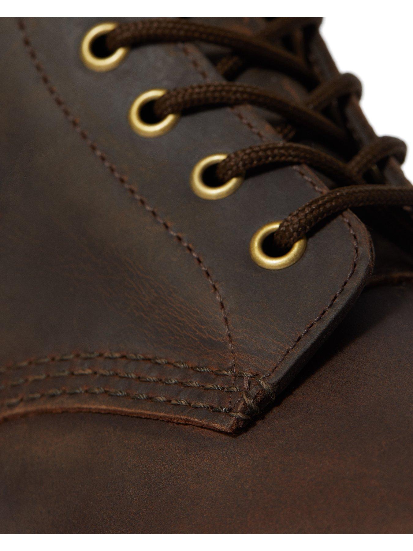 Image 7 of 7 of Dr Martens 1460 Crazy Horse Leather Lace-Up Boot&nbsp;- Dark Brown