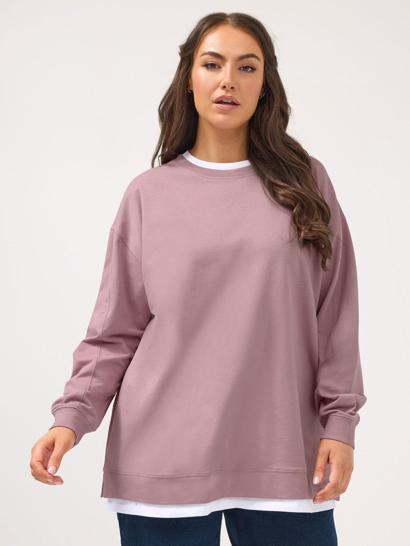 Yours Curve 2 In 1 Jumper - Pink