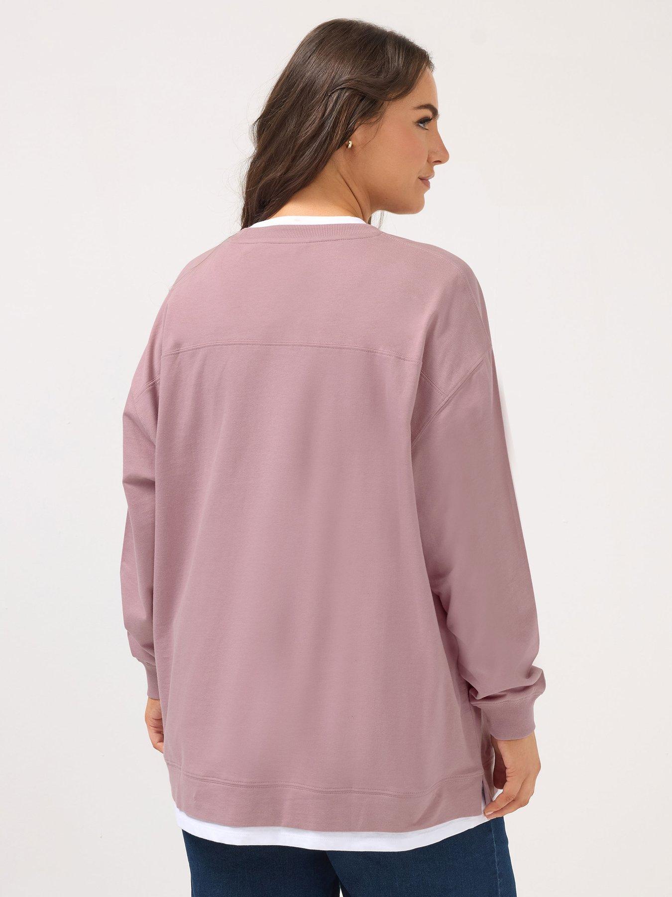 yours-curve-2-in-1-jumper-pinkstillFront