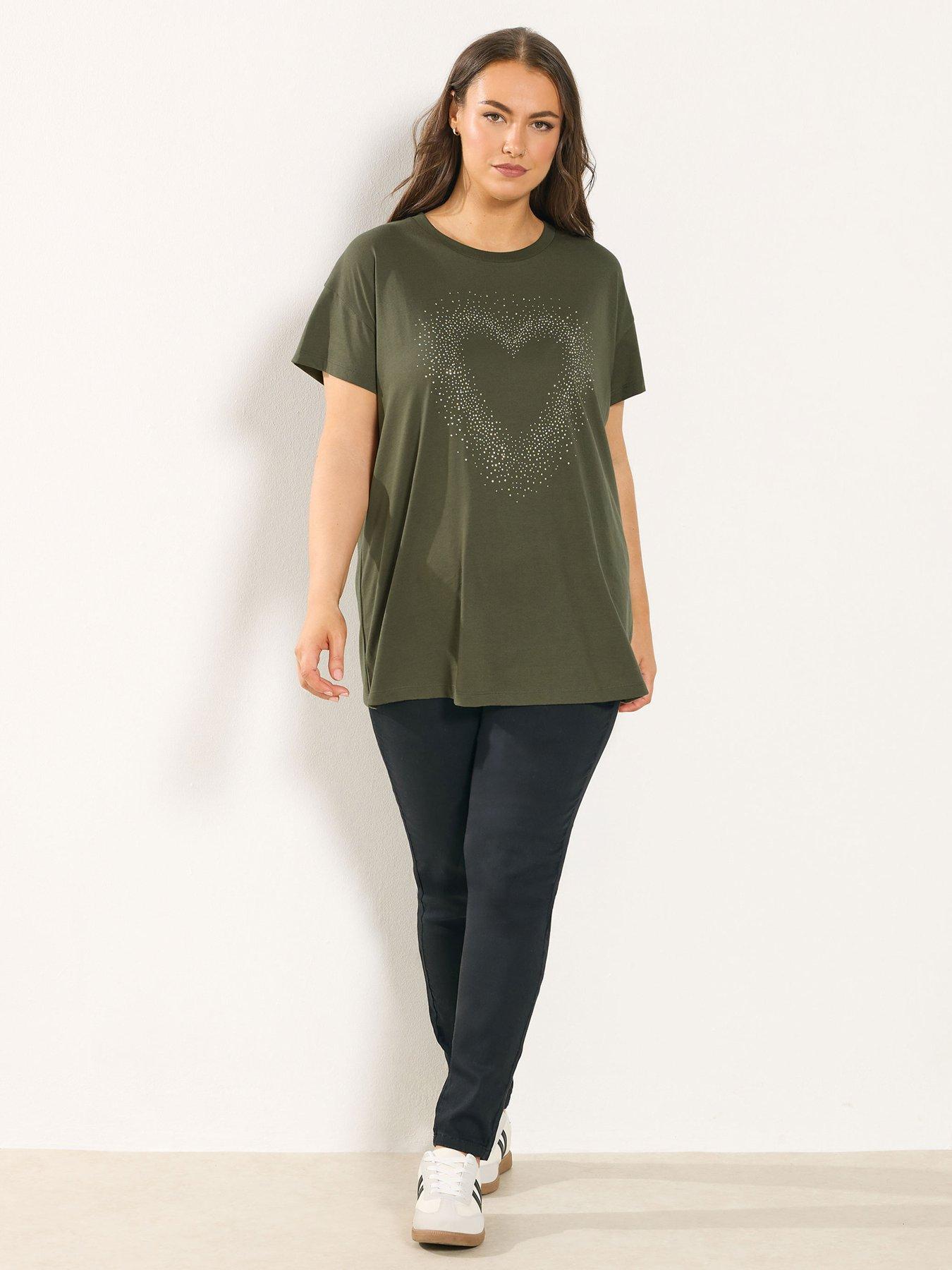 yours-curve-placement-print-core-t-shirt-greenback