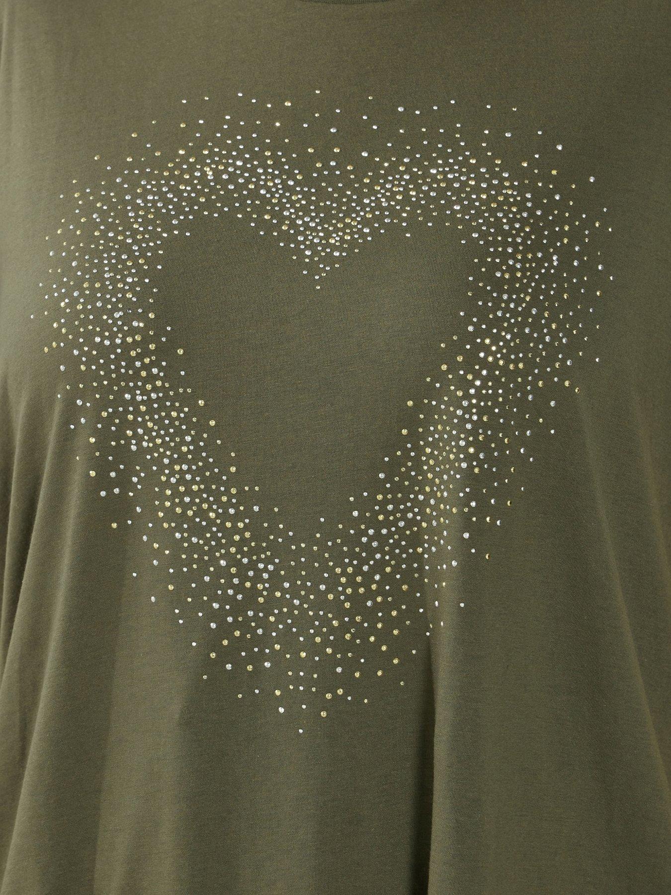 yours-curve-placement-print-core-t-shirt-greenoutfit