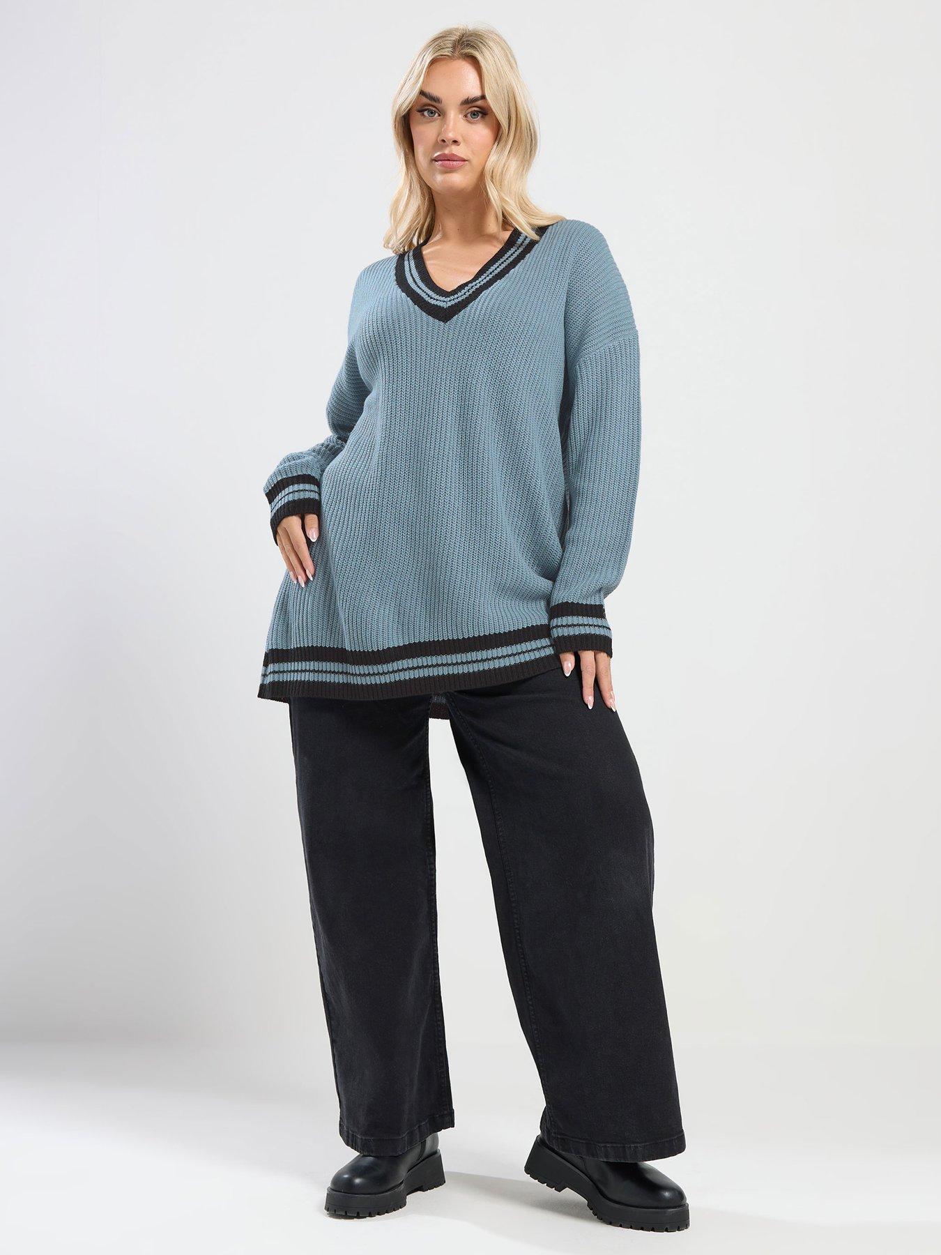 yours-curve-tennis-jumper-blueback