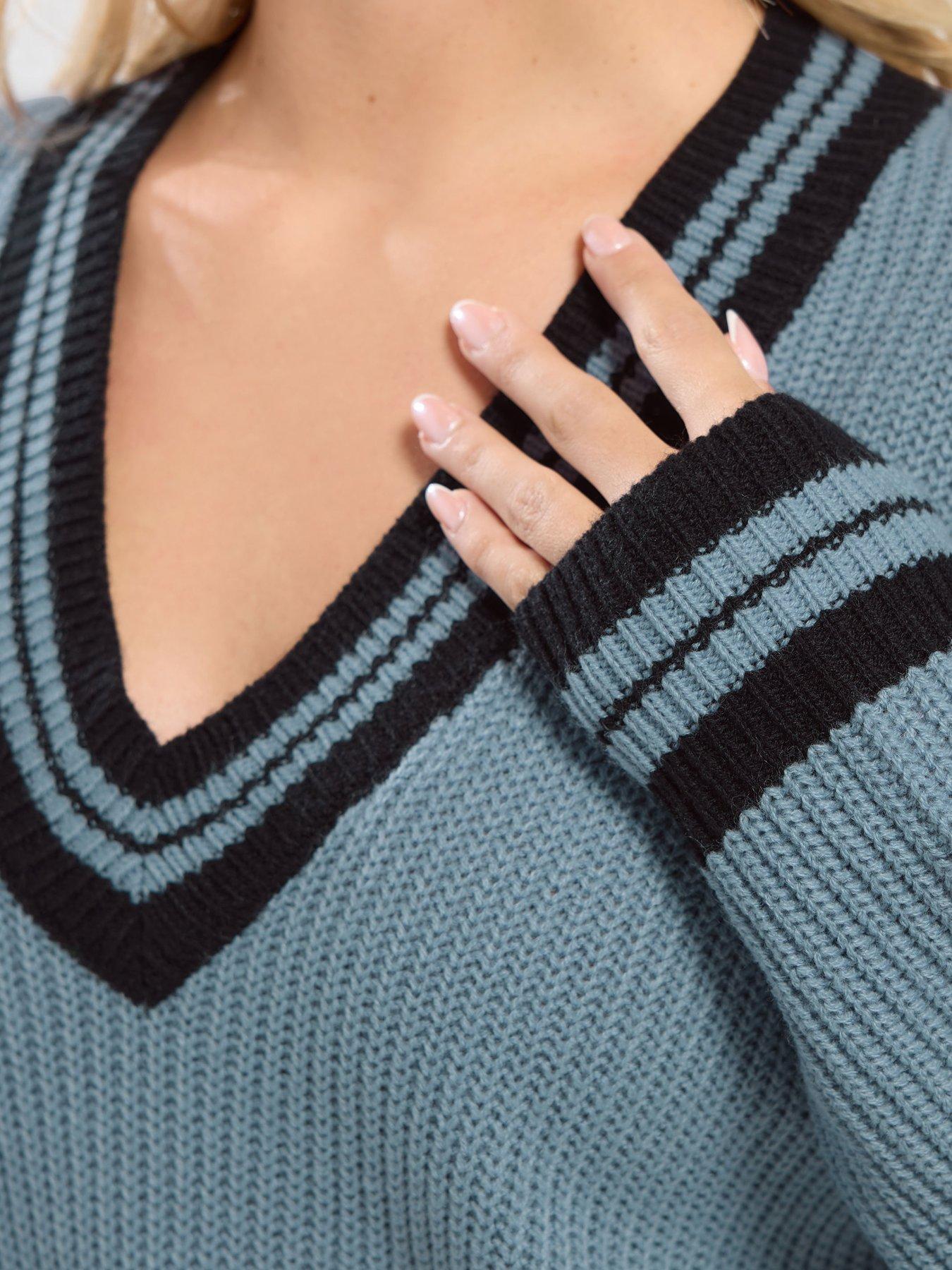 yours-curve-tennis-jumper-blueoutfit