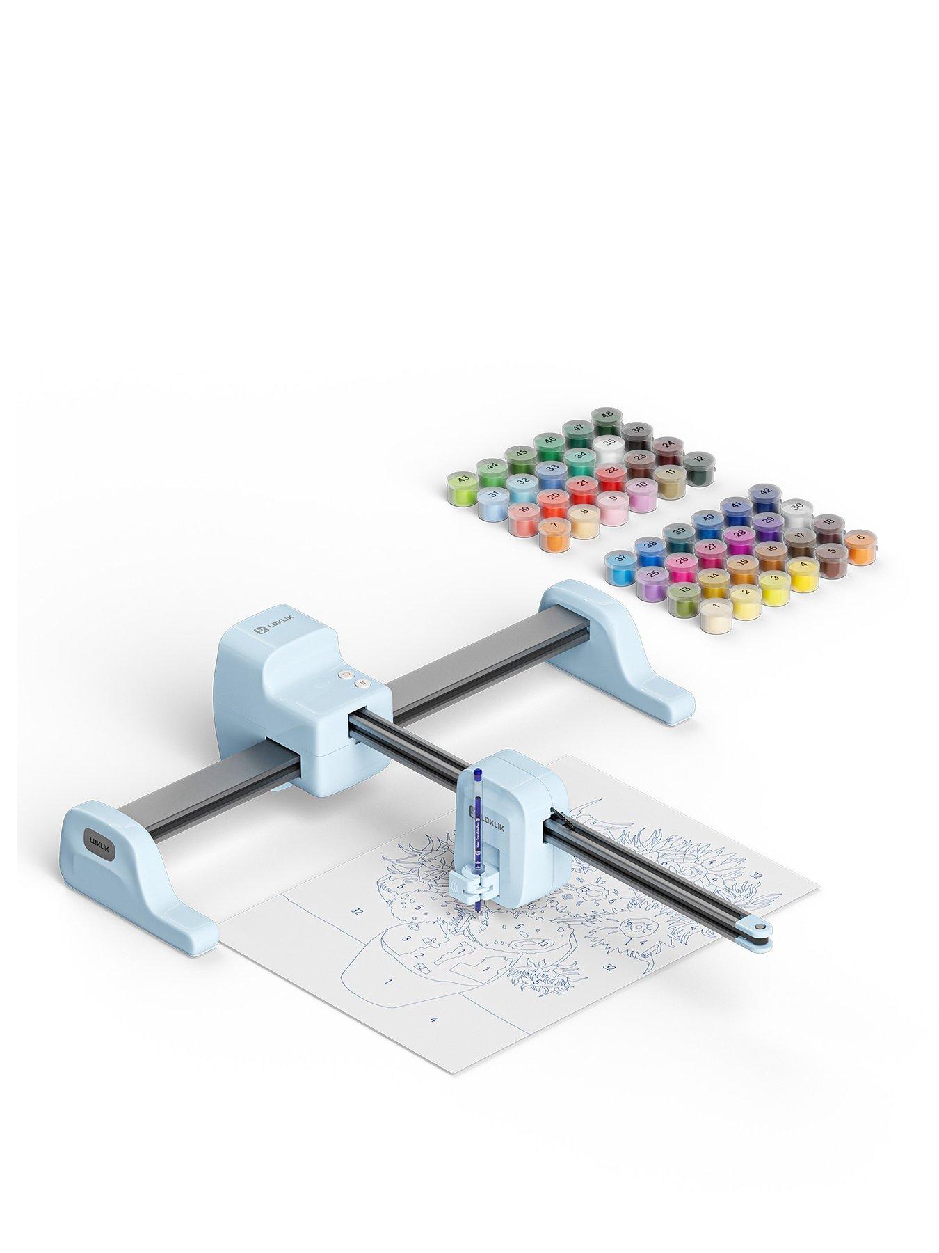 Loklik LOKLiK iPaint - Bubble Blue - AI-Powered Paint by Numbers