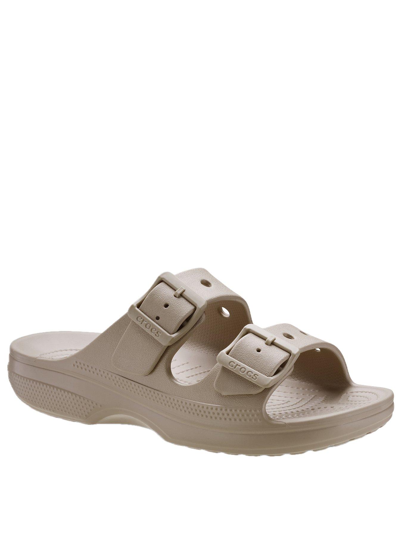 Image 2 of 6 of Crocs Classic Buckle Sandal - Taupe