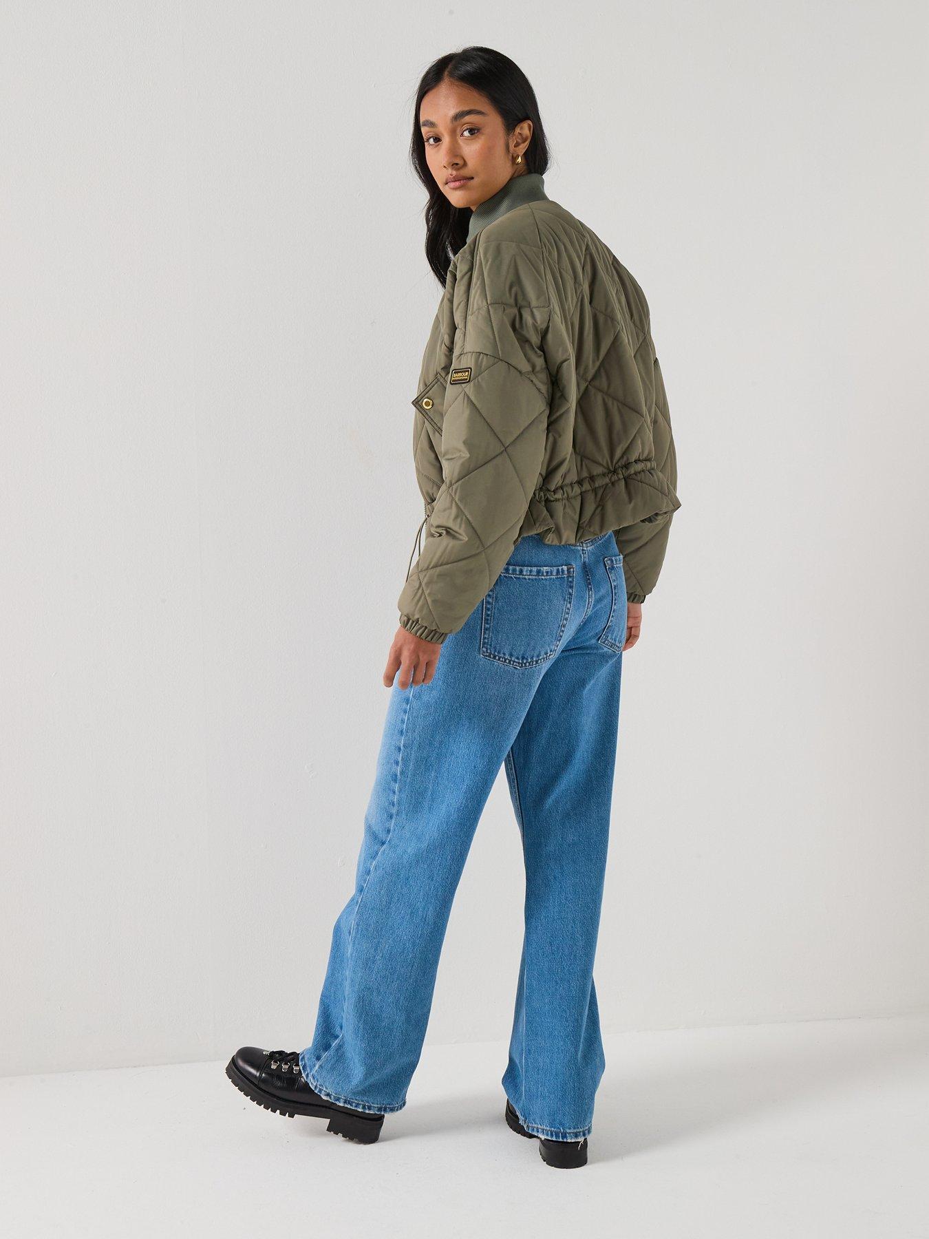 Image 6 of 6 of Barbour International B.intl Pagan Quilted Jacket - Green