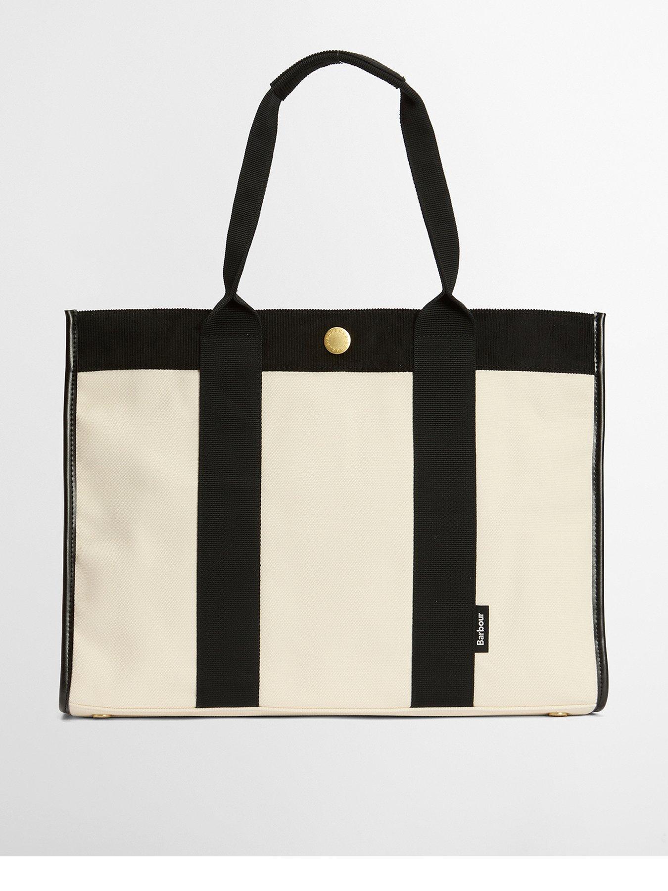 Image 1 of 2 of Barbour Selena Large Tote Bag - Ecru