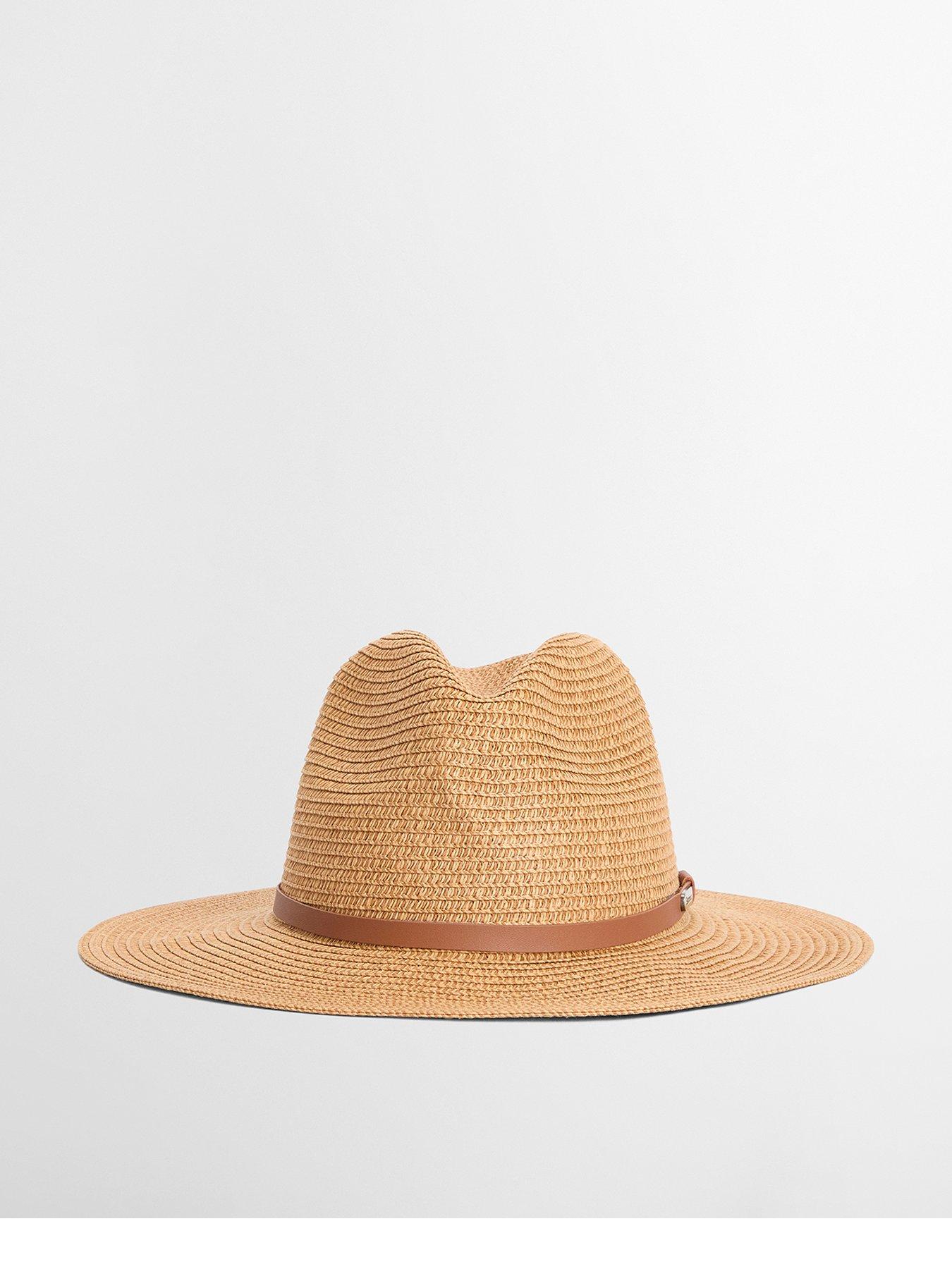 Barbour Evelyn Braid Trilby Hat - Tan