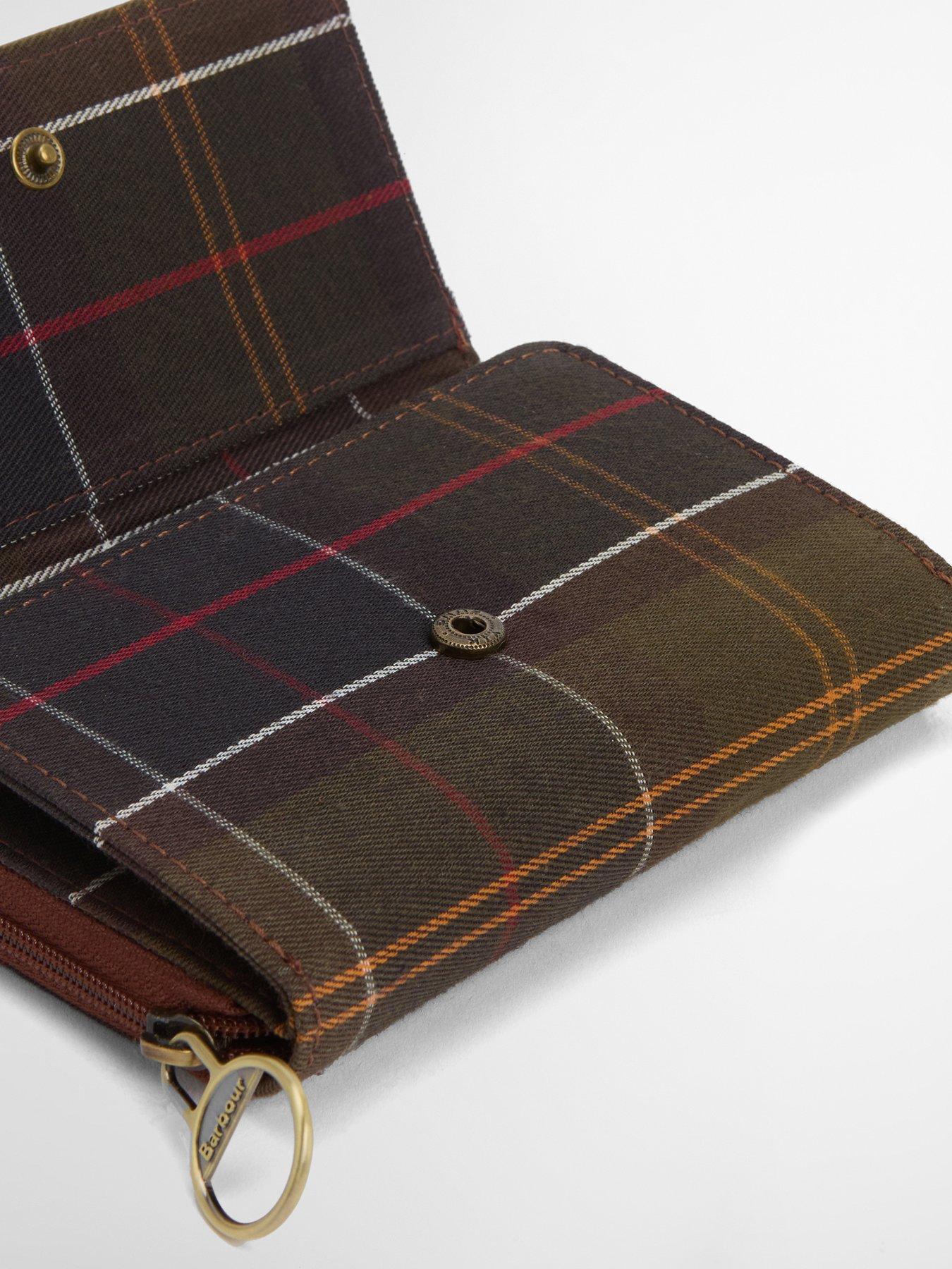 Image 3 of 4 of Barbour Rosa Leather French Purse - Brown