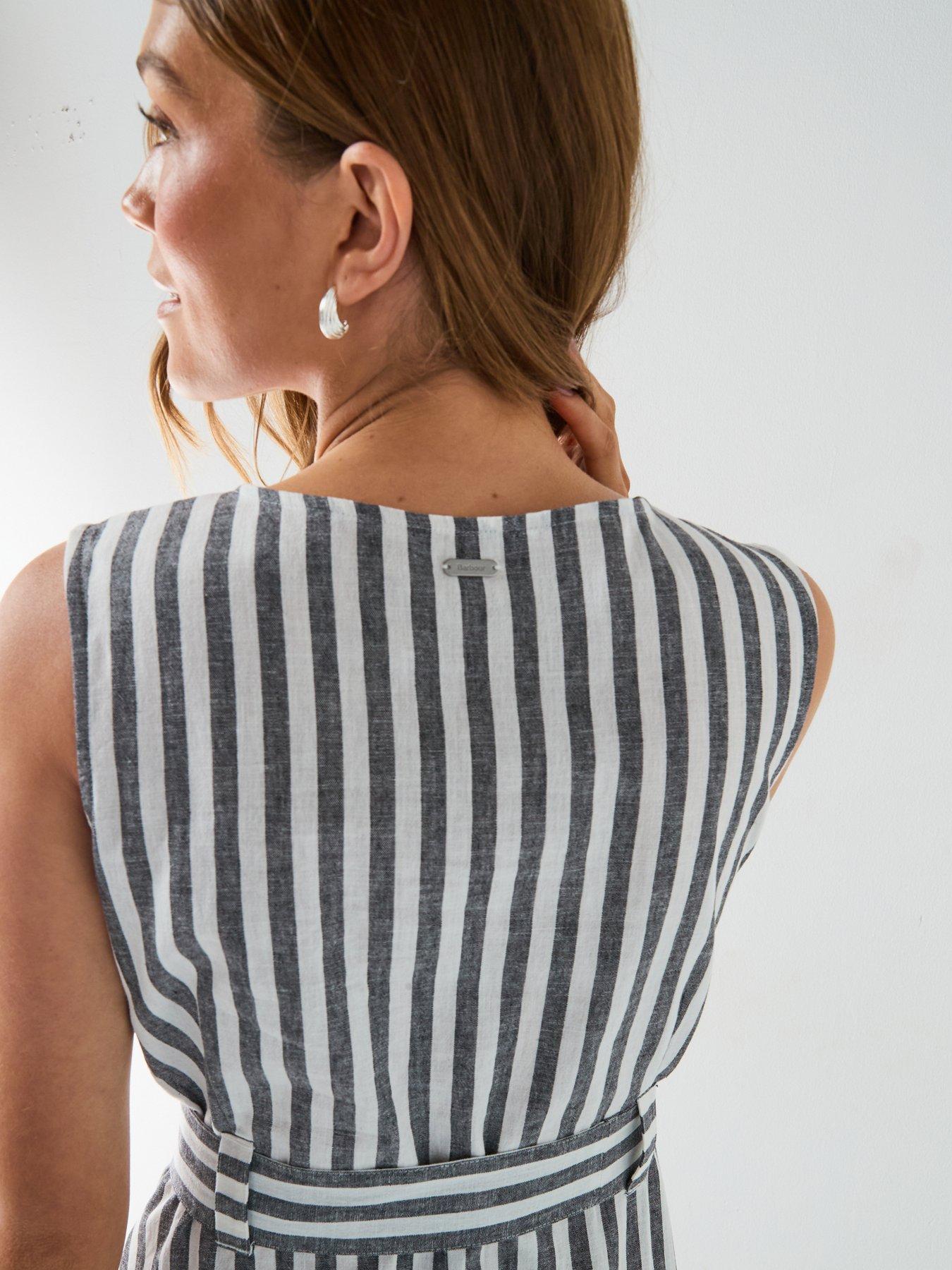 Image 6 of 6 of Barbour Inez Midi Dress - Navy