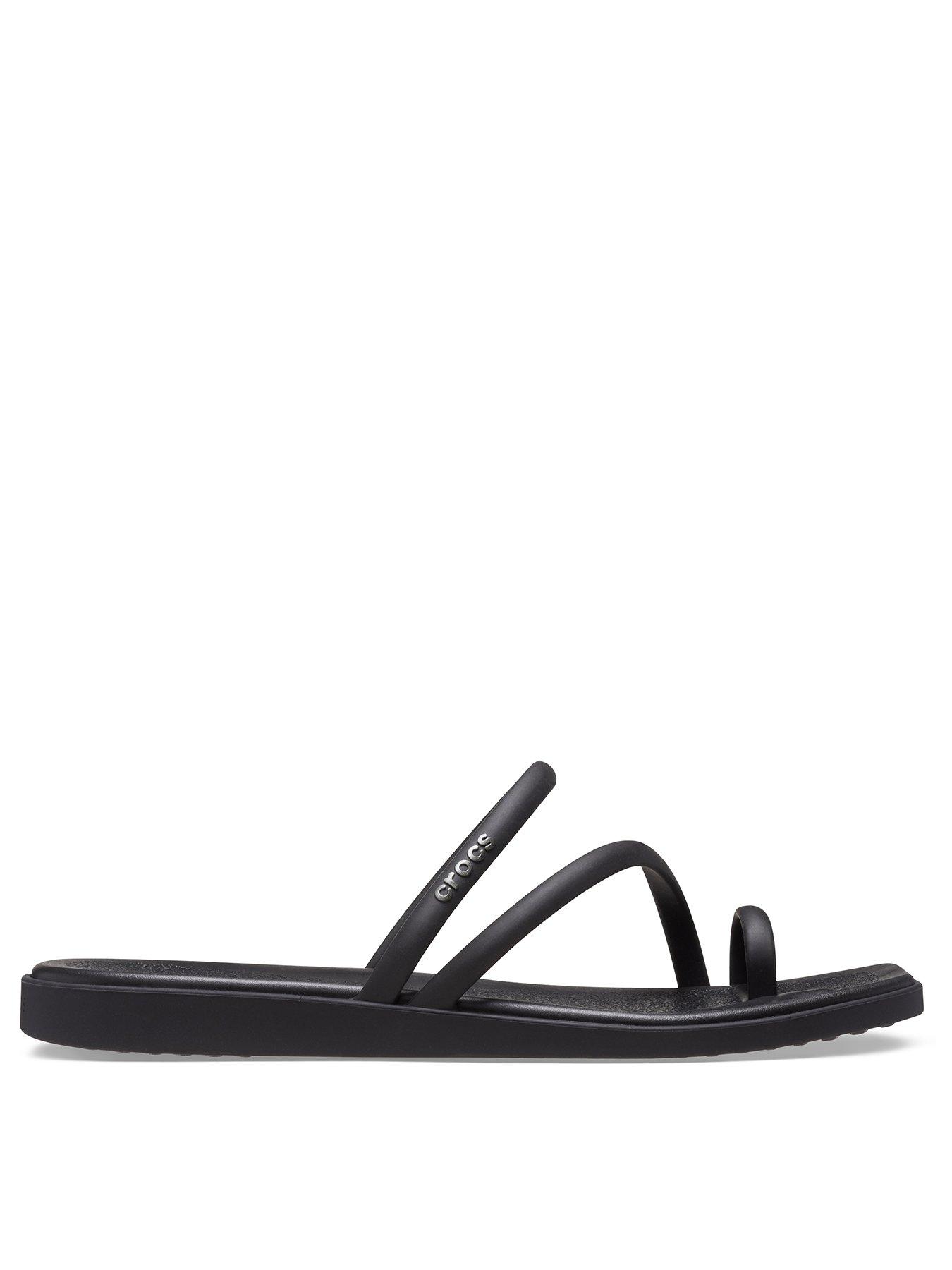 crocs-miami-toe-loop-sandal-black