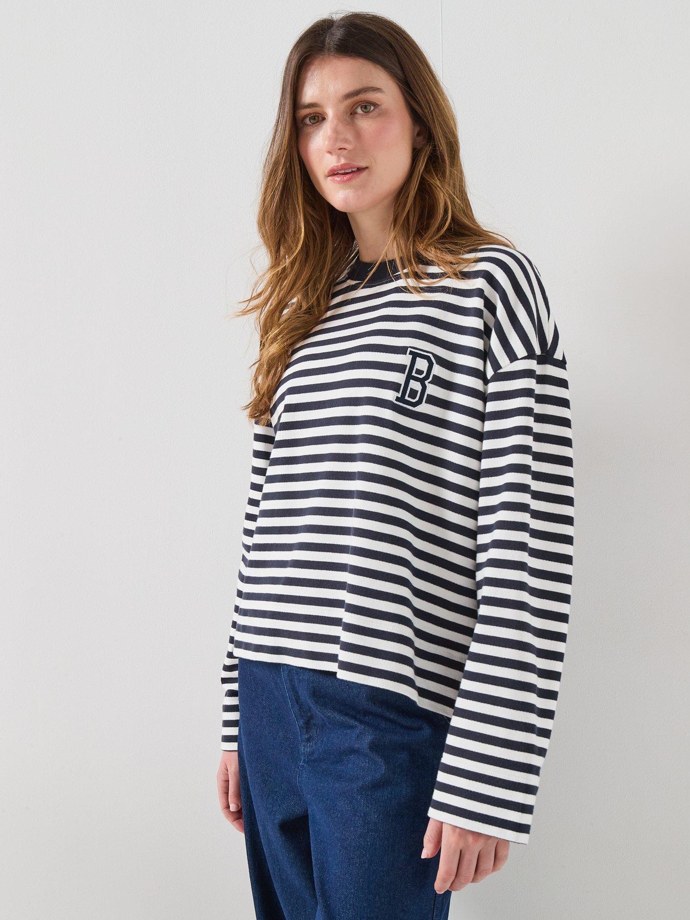 Image 1 of 6 of Barbour Gabby Sweatshirt - Navy