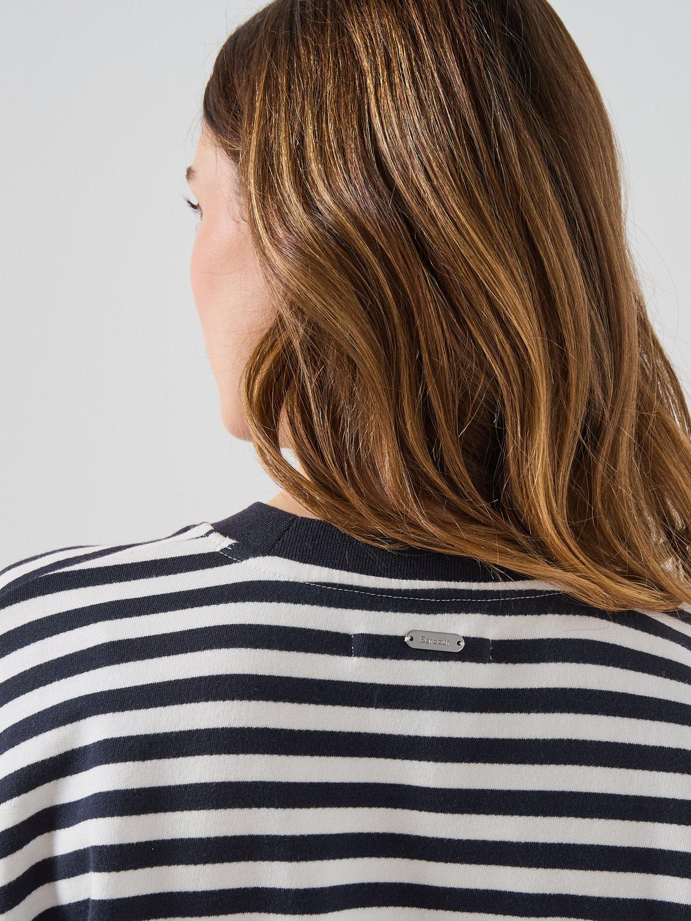 Image 4 of 6 of Barbour Gabby Sweatshirt - Navy