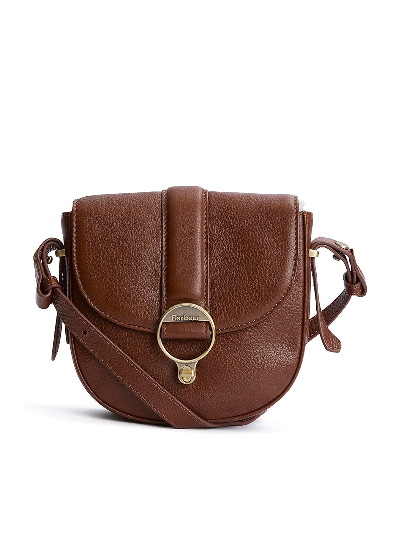 barbour-elm-leather-crossbody-bag-brownfront