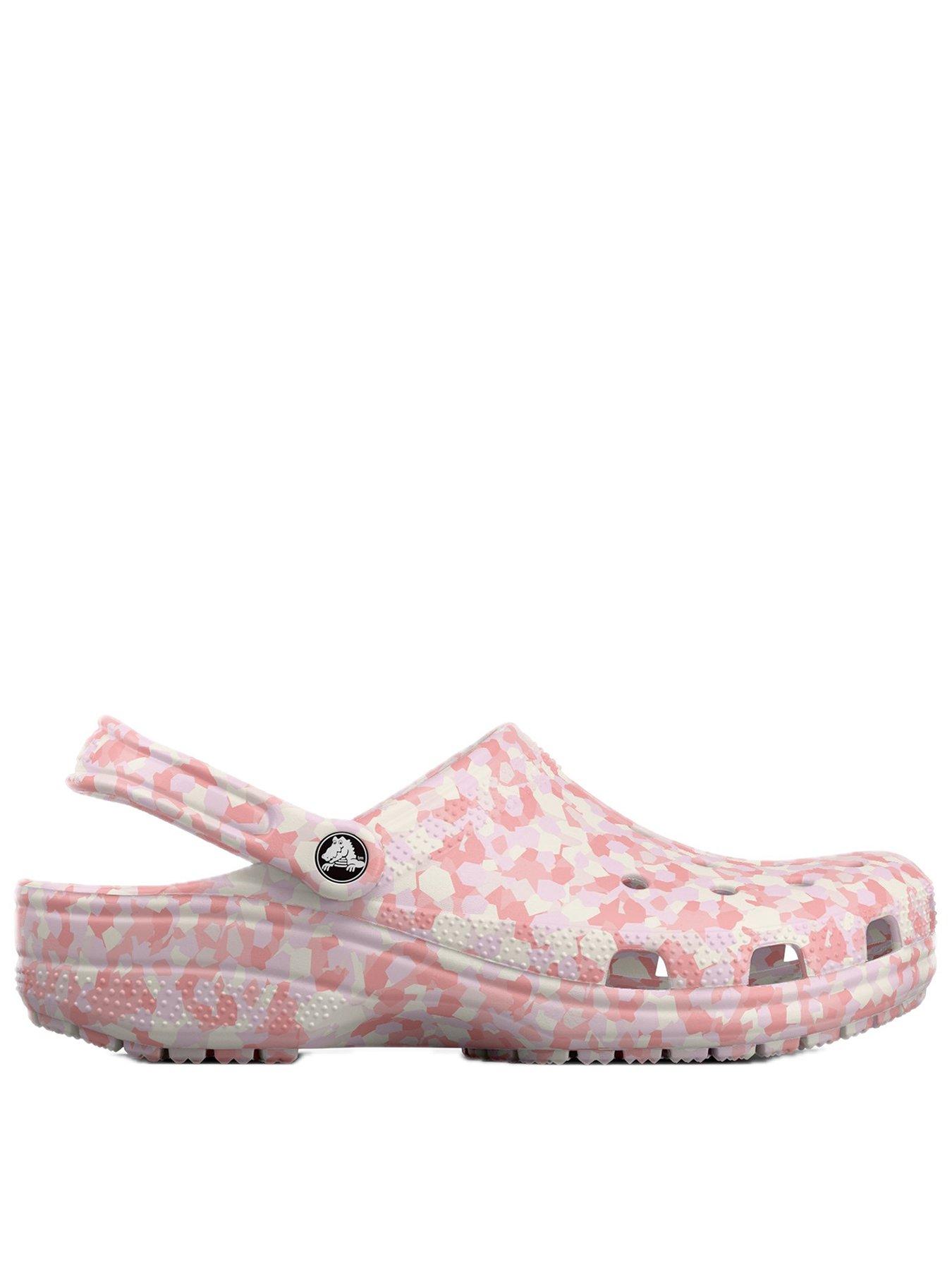 Crocs Classic Confetti Clog - Pink Milk