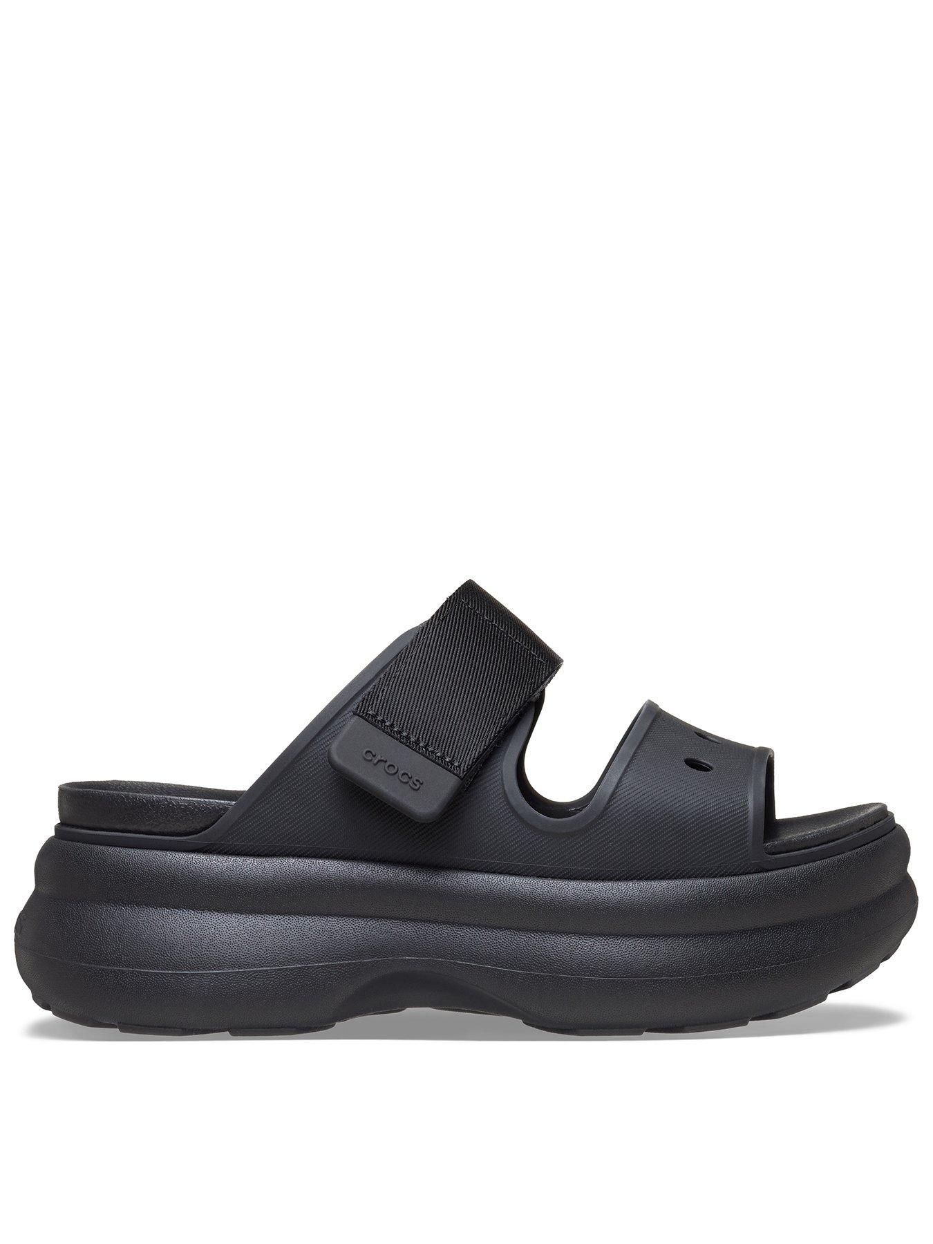 crocs-soho-two-strap-sandal-blackfront