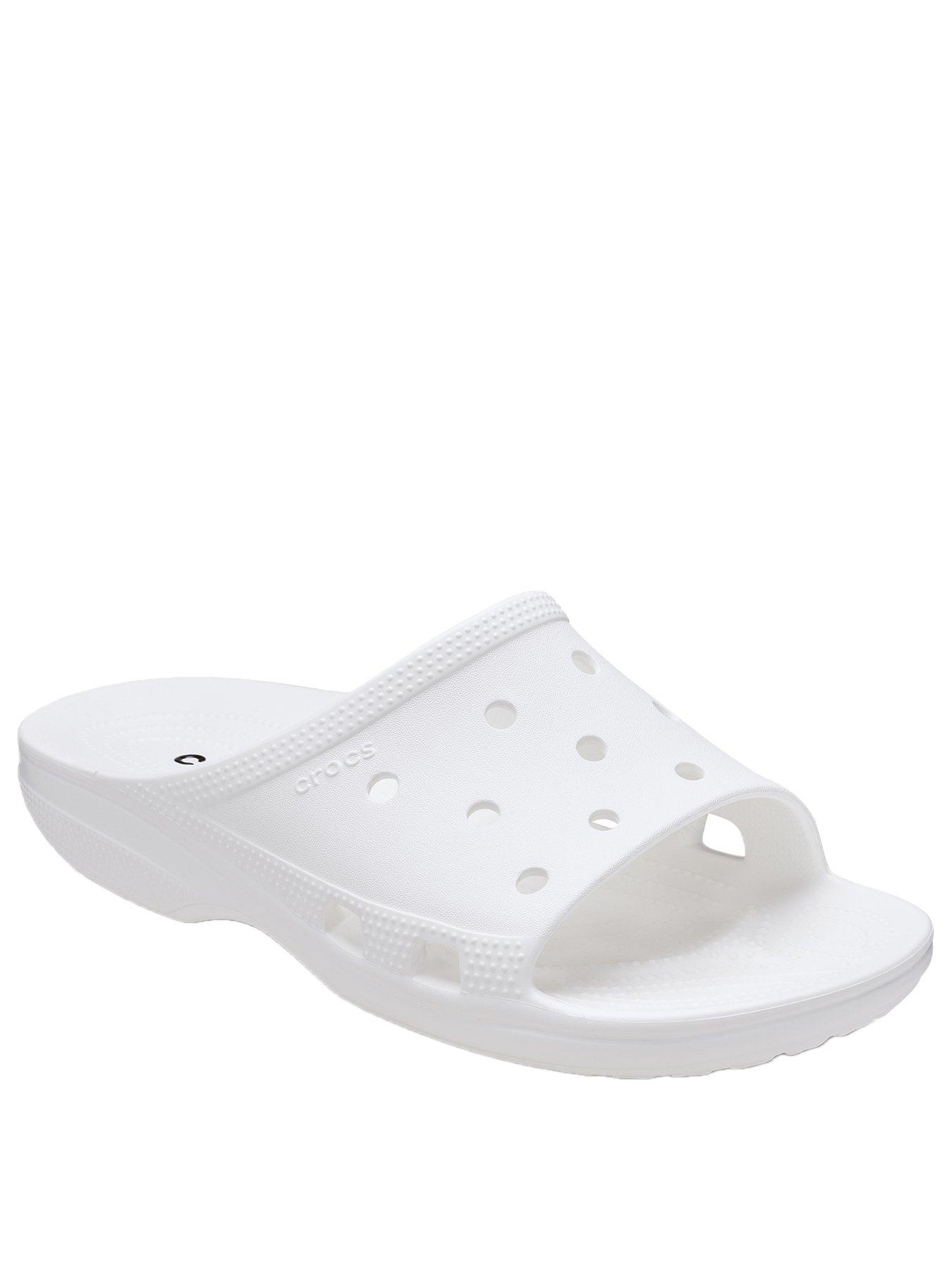 crocs-classic-slide-whitestillFront
