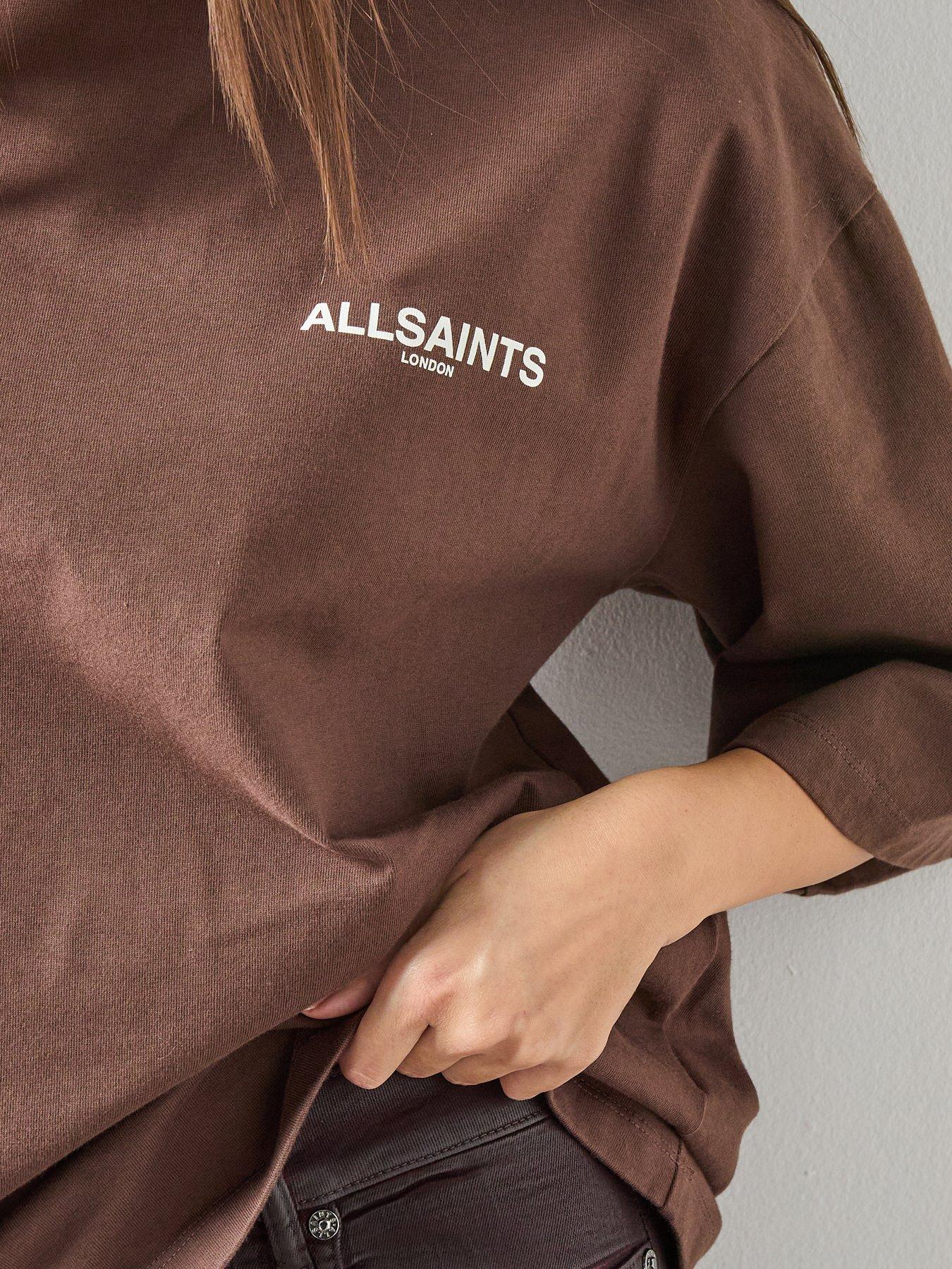 allsaints-guardian-amelie-oversized-t-shirt-brownoutfit