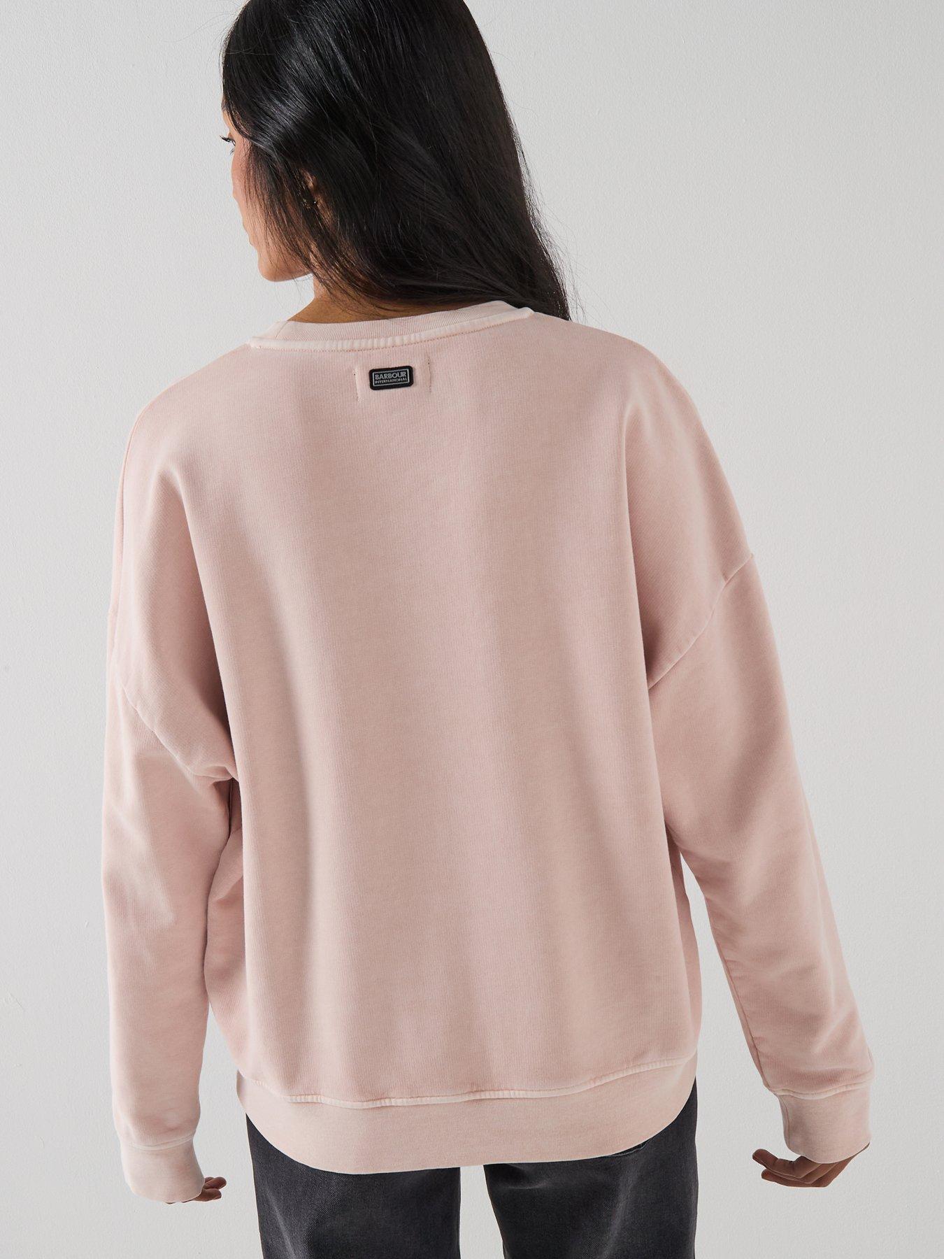 Image 2 of 6 of Barbour International Lyra Sweatshirt - Pink