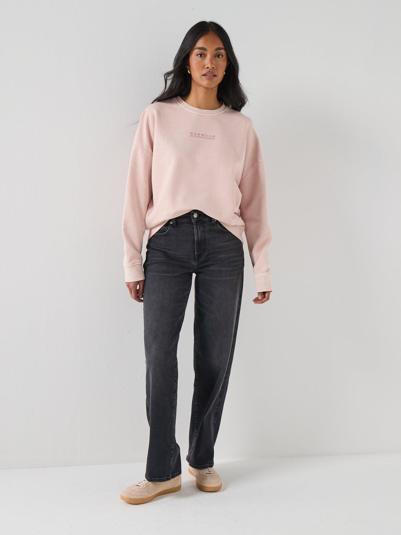 Image 6 of 6 of Barbour International Lyra Sweatshirt - Pink