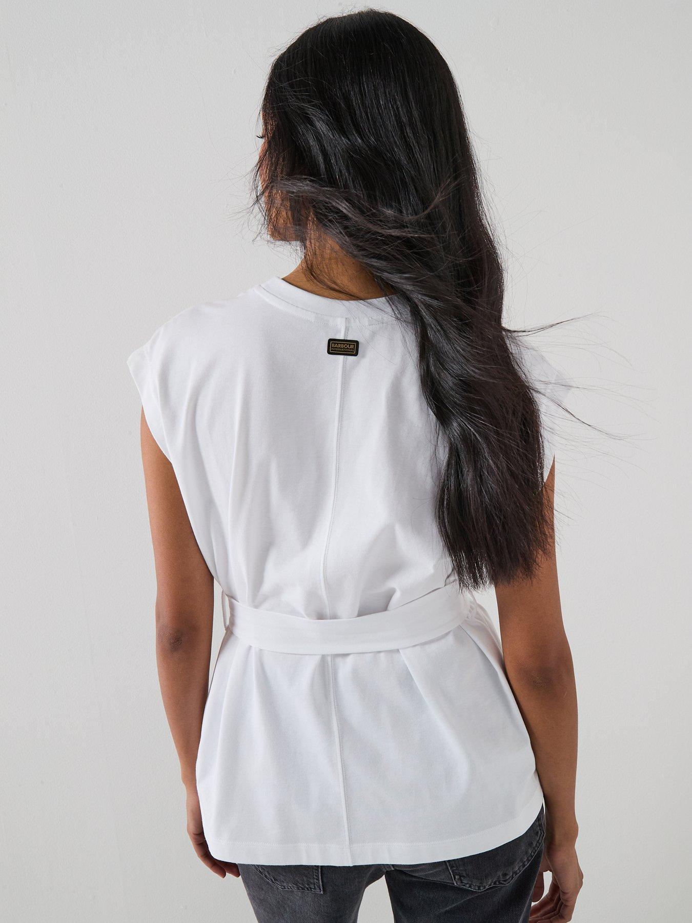 Image 2 of 6 of Barbour International B.intl Alexis Top - White