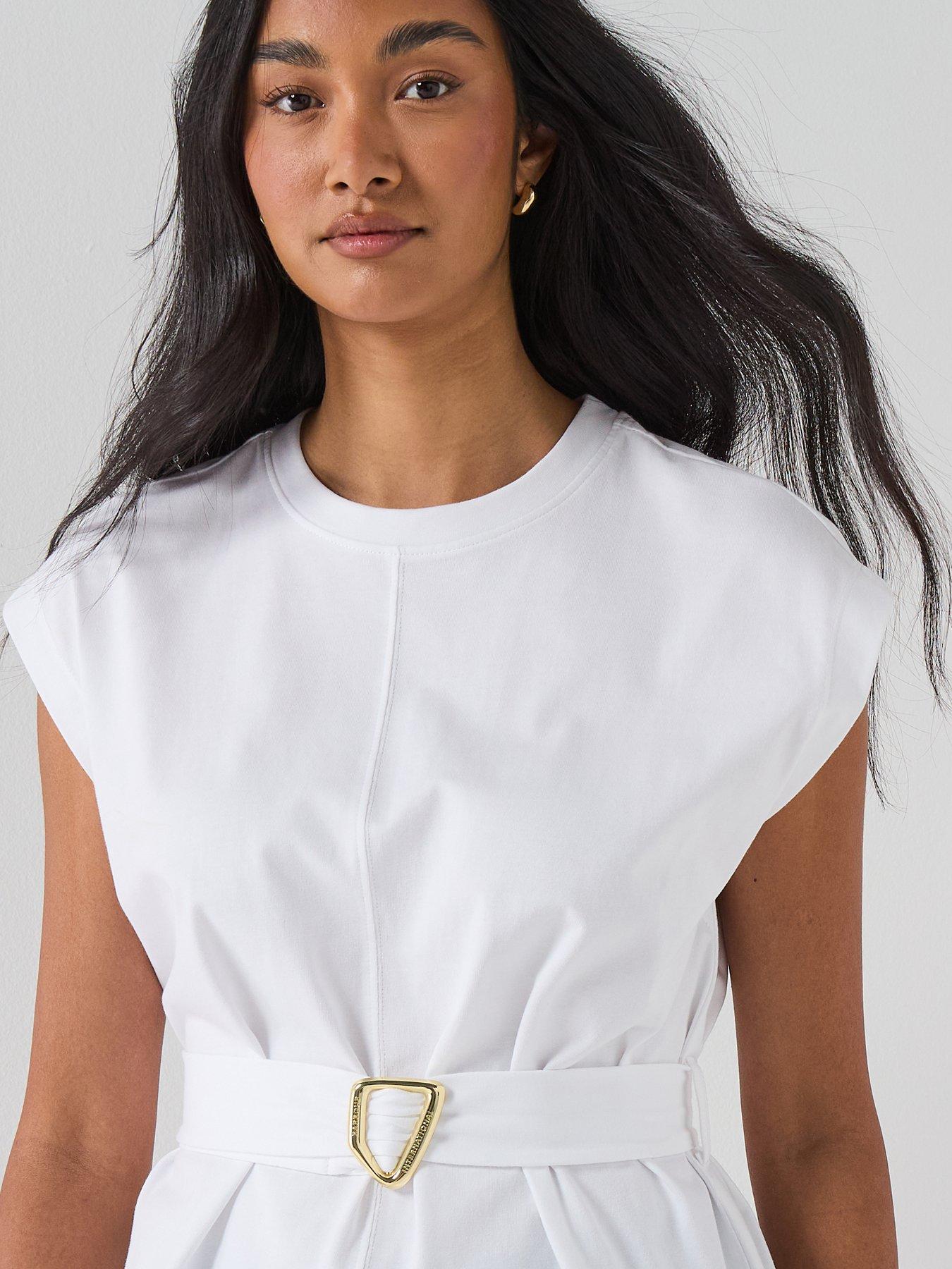 Image 4 of 6 of Barbour International B.intl Alexis Top - White
