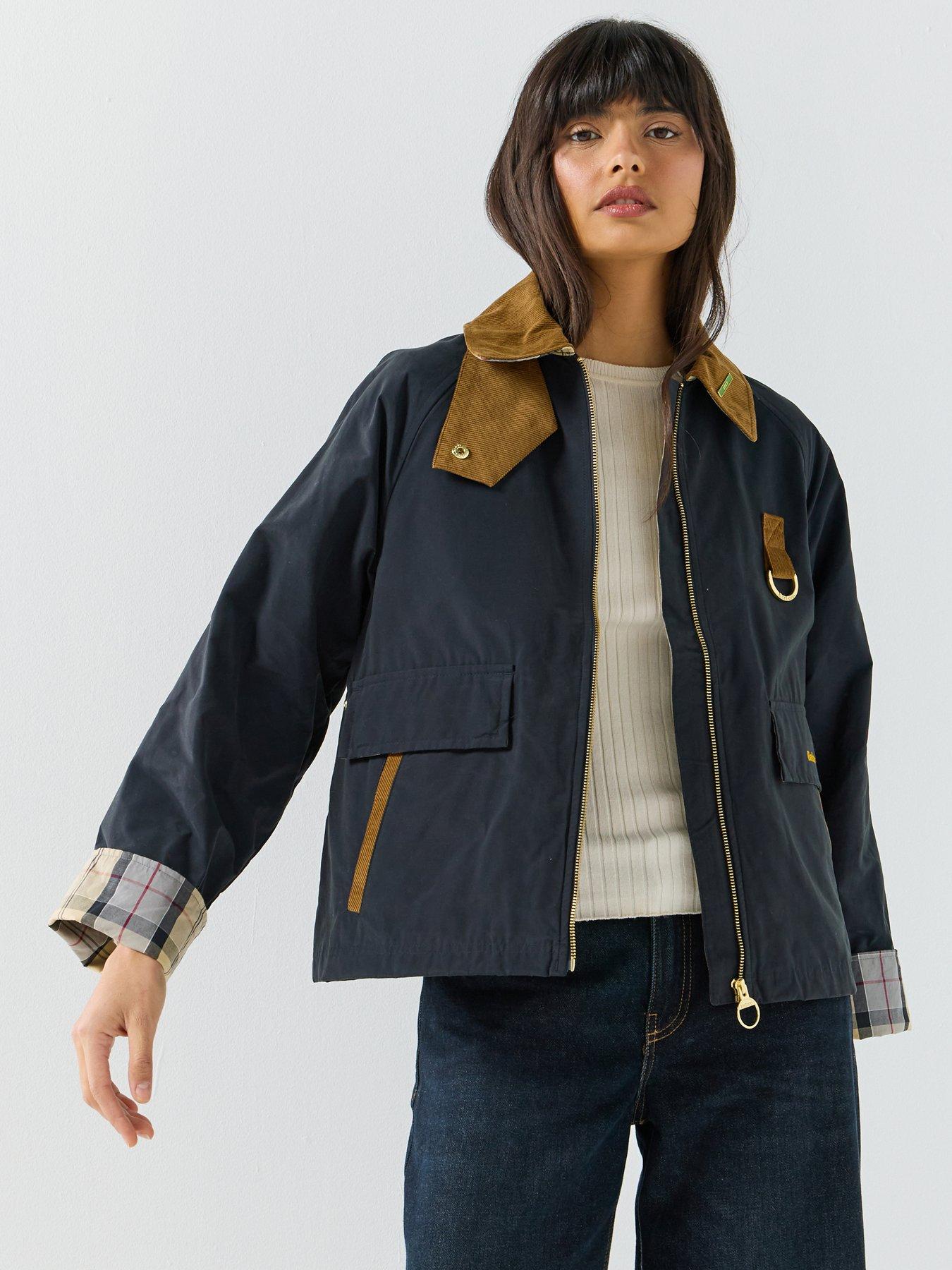 barbour-icons-spey-showerproof-jacket-navyfront