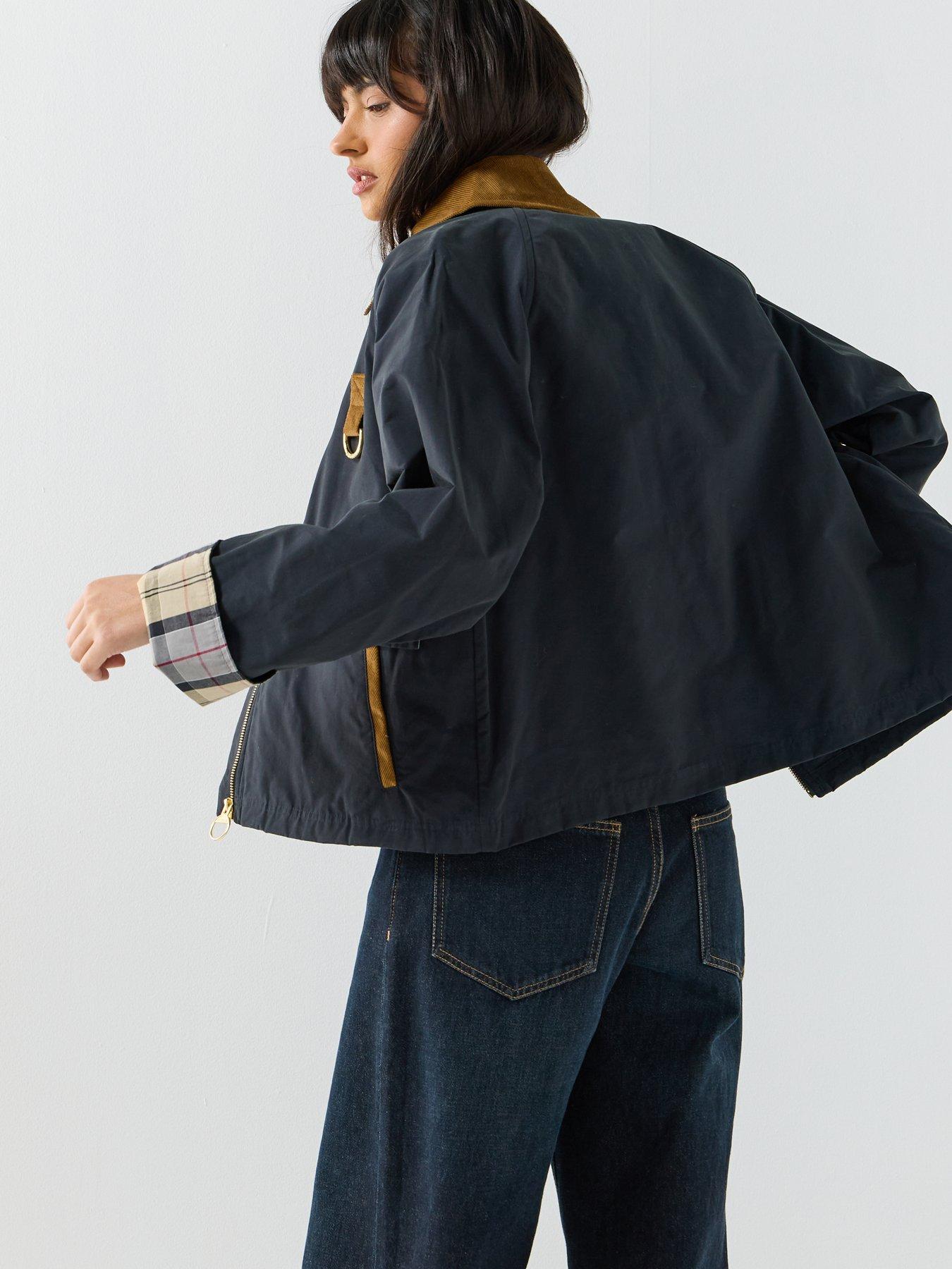 barbour-icons-spey-showerproof-jacket-navystillFront