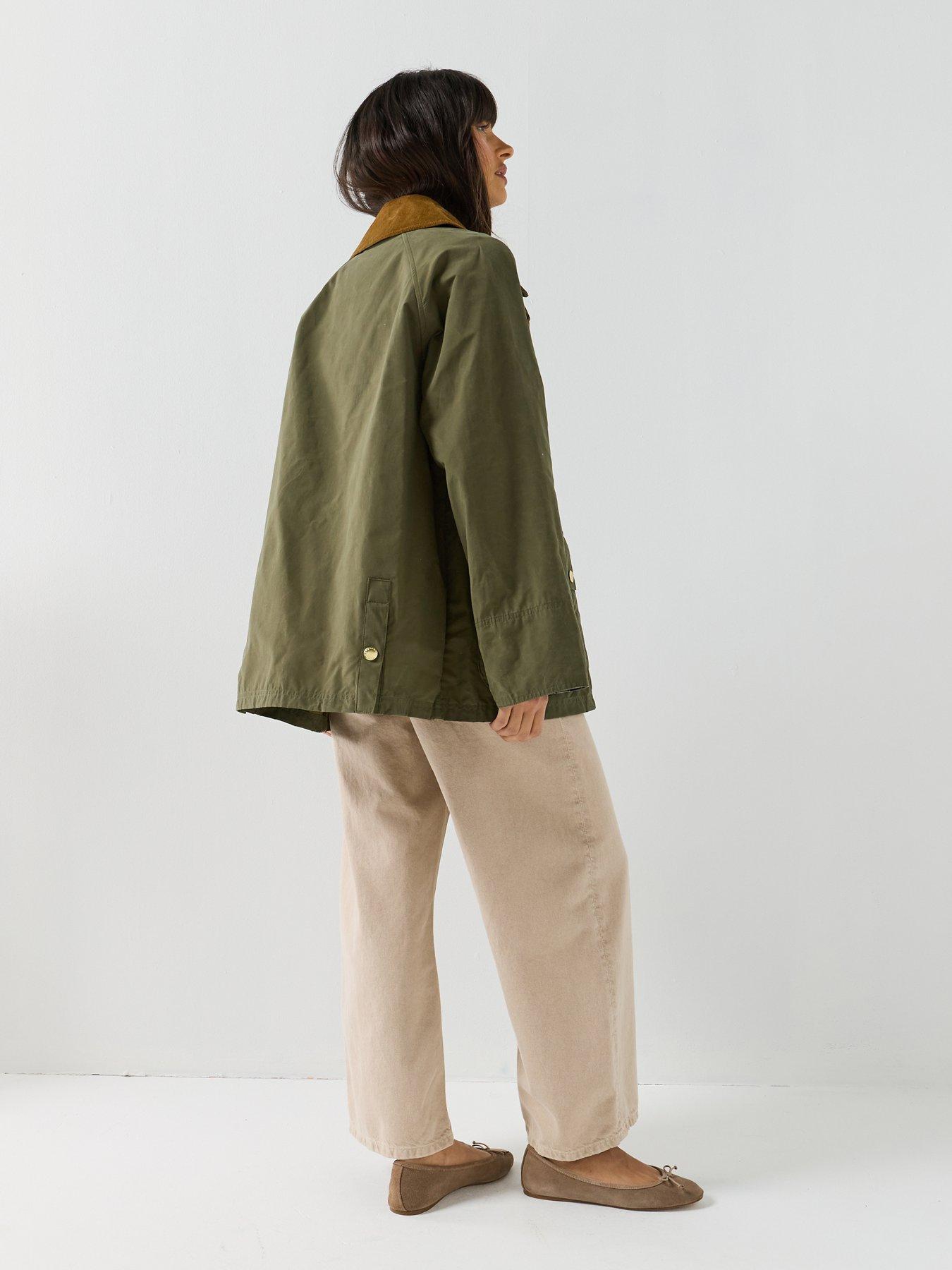 barbour-icons-bedale-showerproof-jacket-greenstillFront