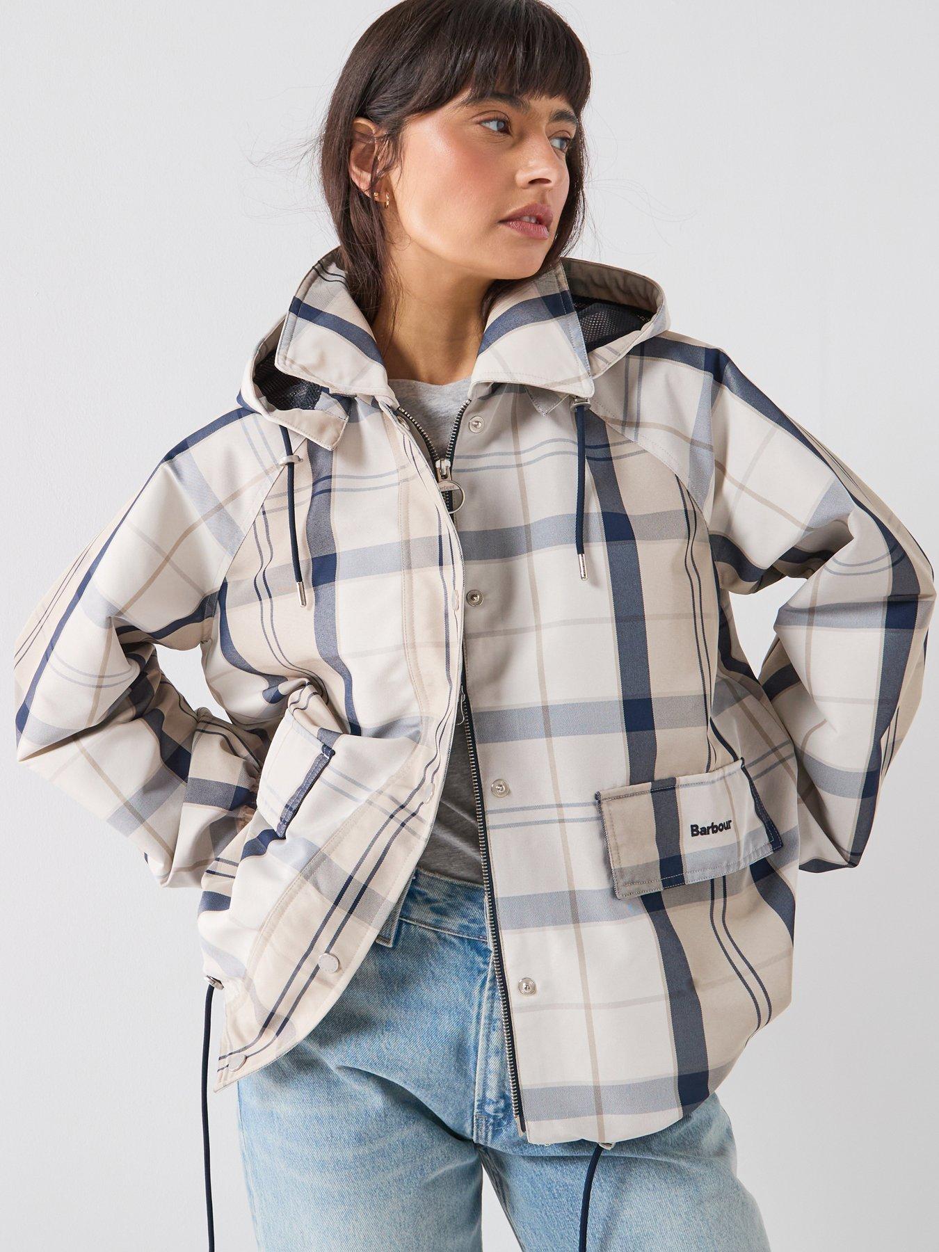barbour-ballina-check-showerproof-jacket-navy