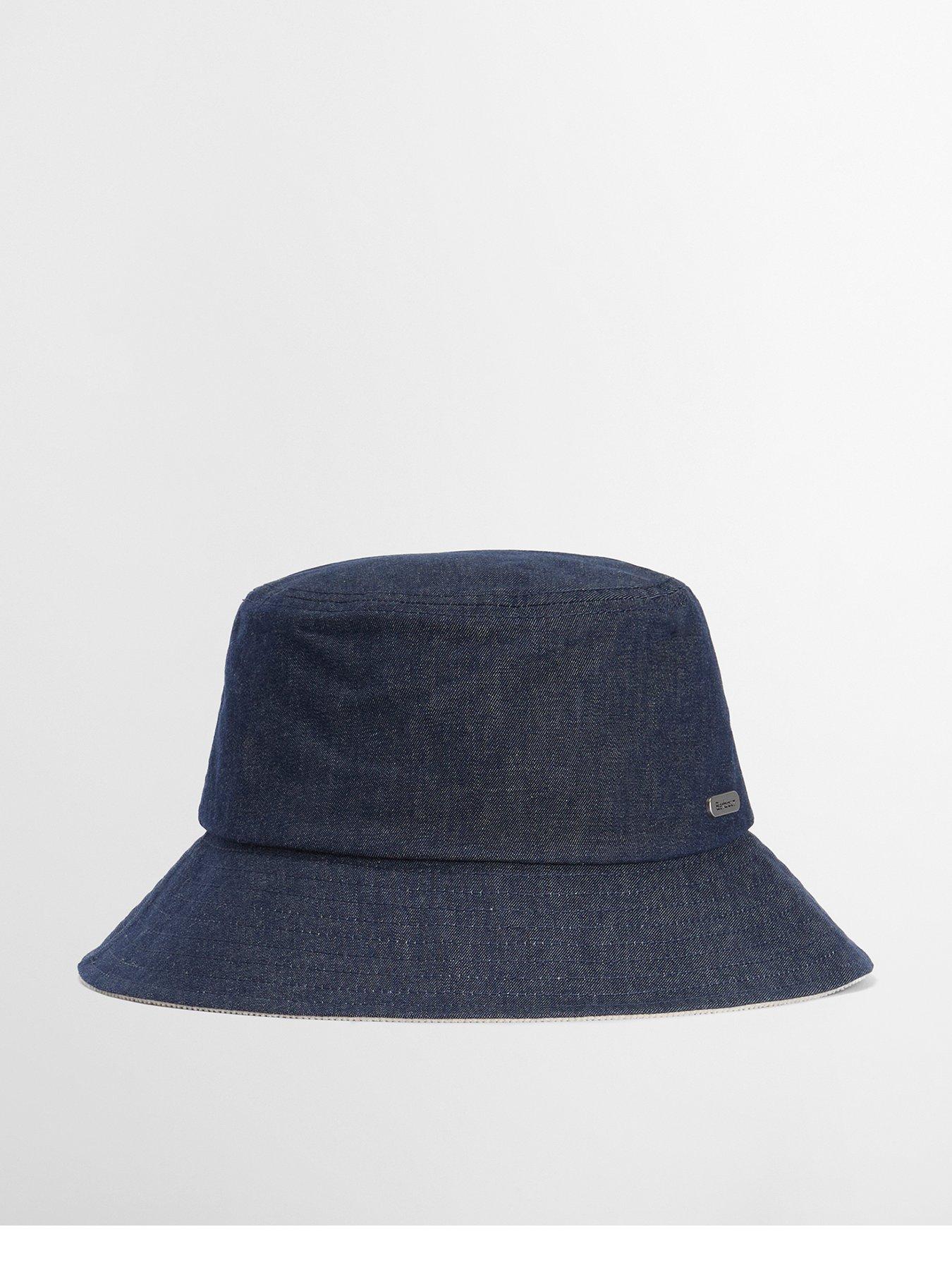 Barbour Asker Denim Bucket Hat - Indigo