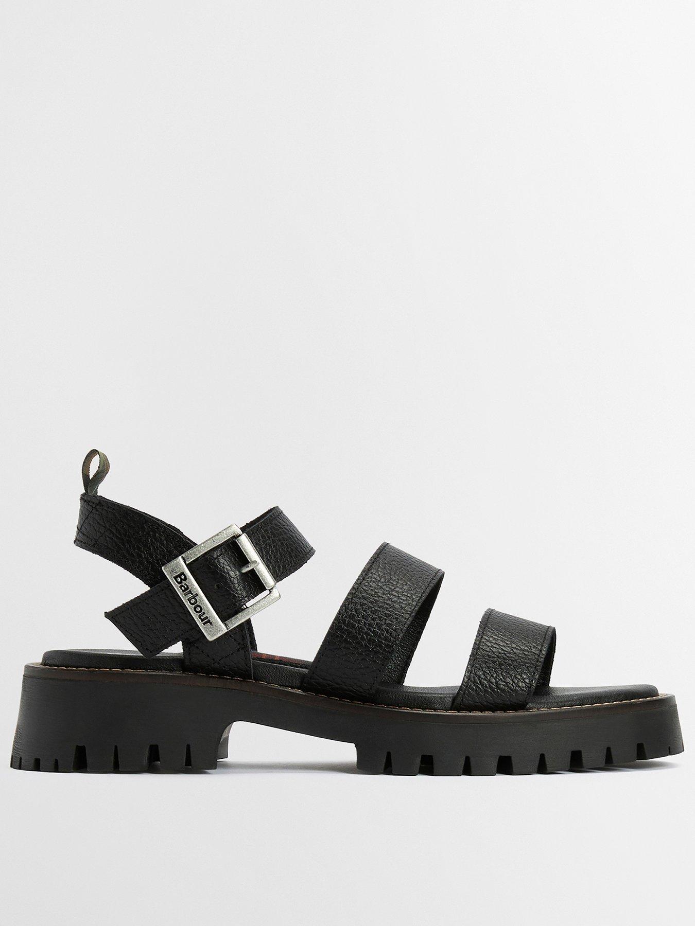 Image 1 of 3 of Barbour Gabby Sandal - Black