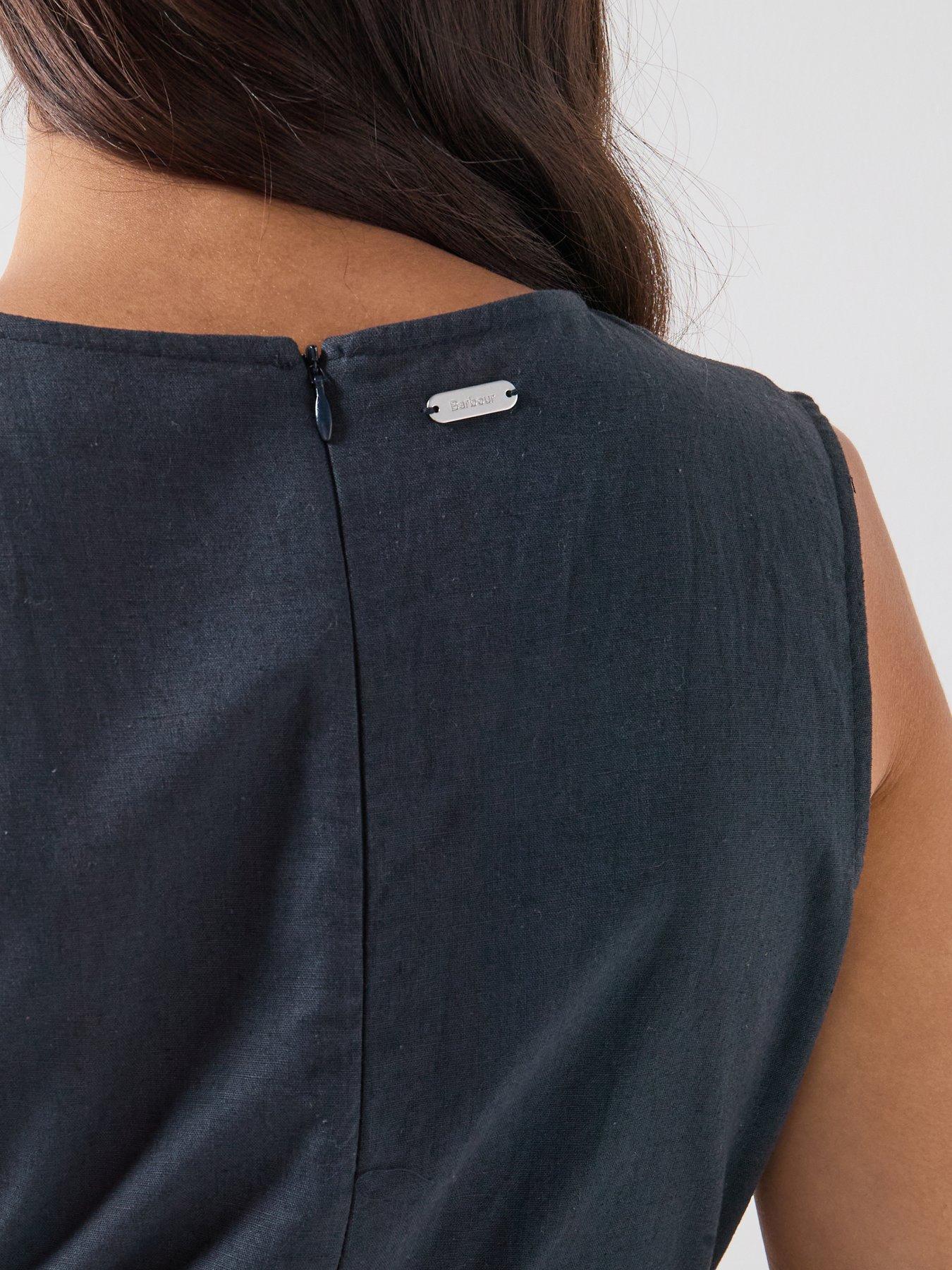 Image 6 of 6 of Barbour Gabby Jumpsuit - Navy