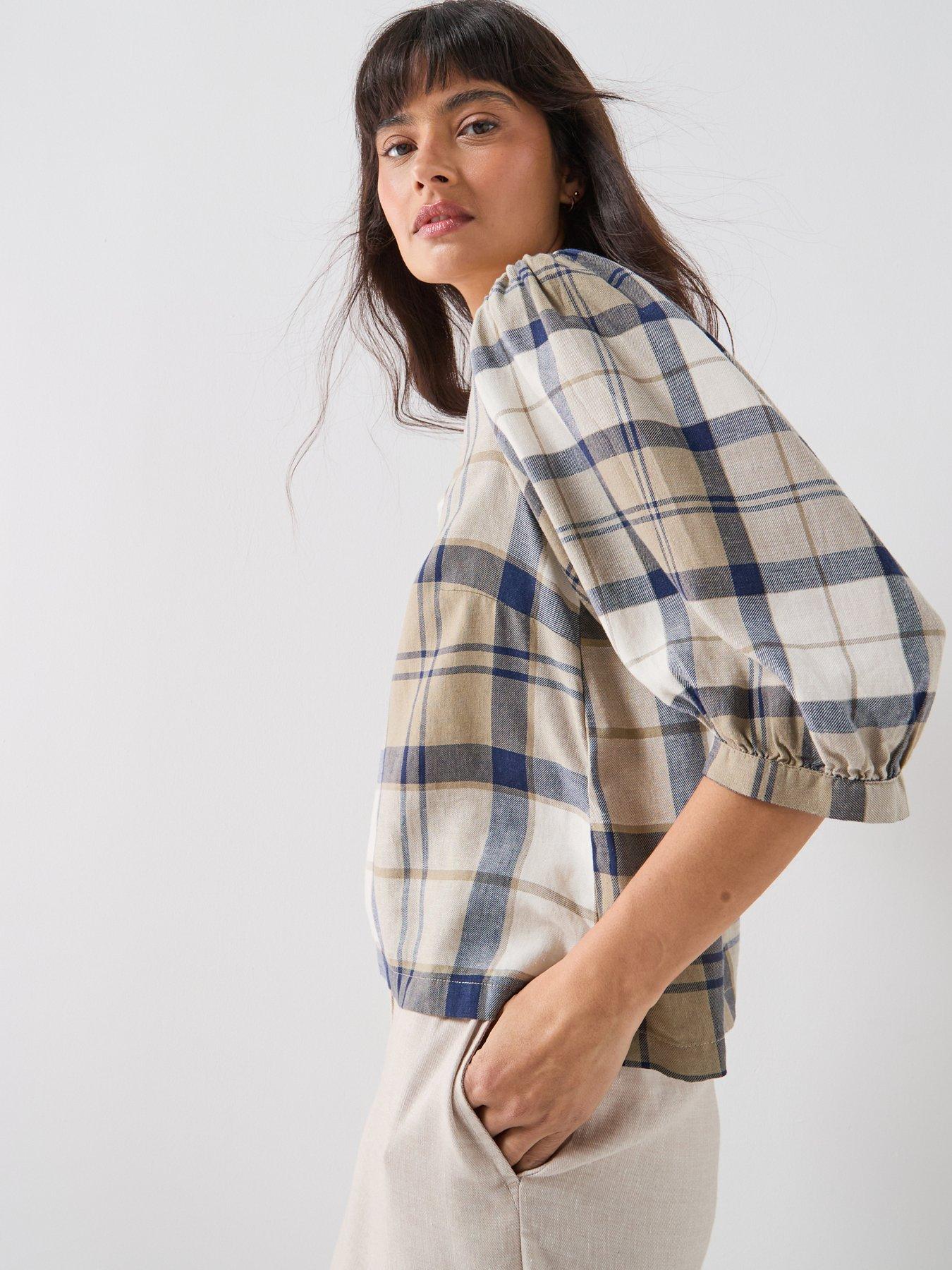 Image 1 of 6 of Barbour Ballina Shirt - Navy